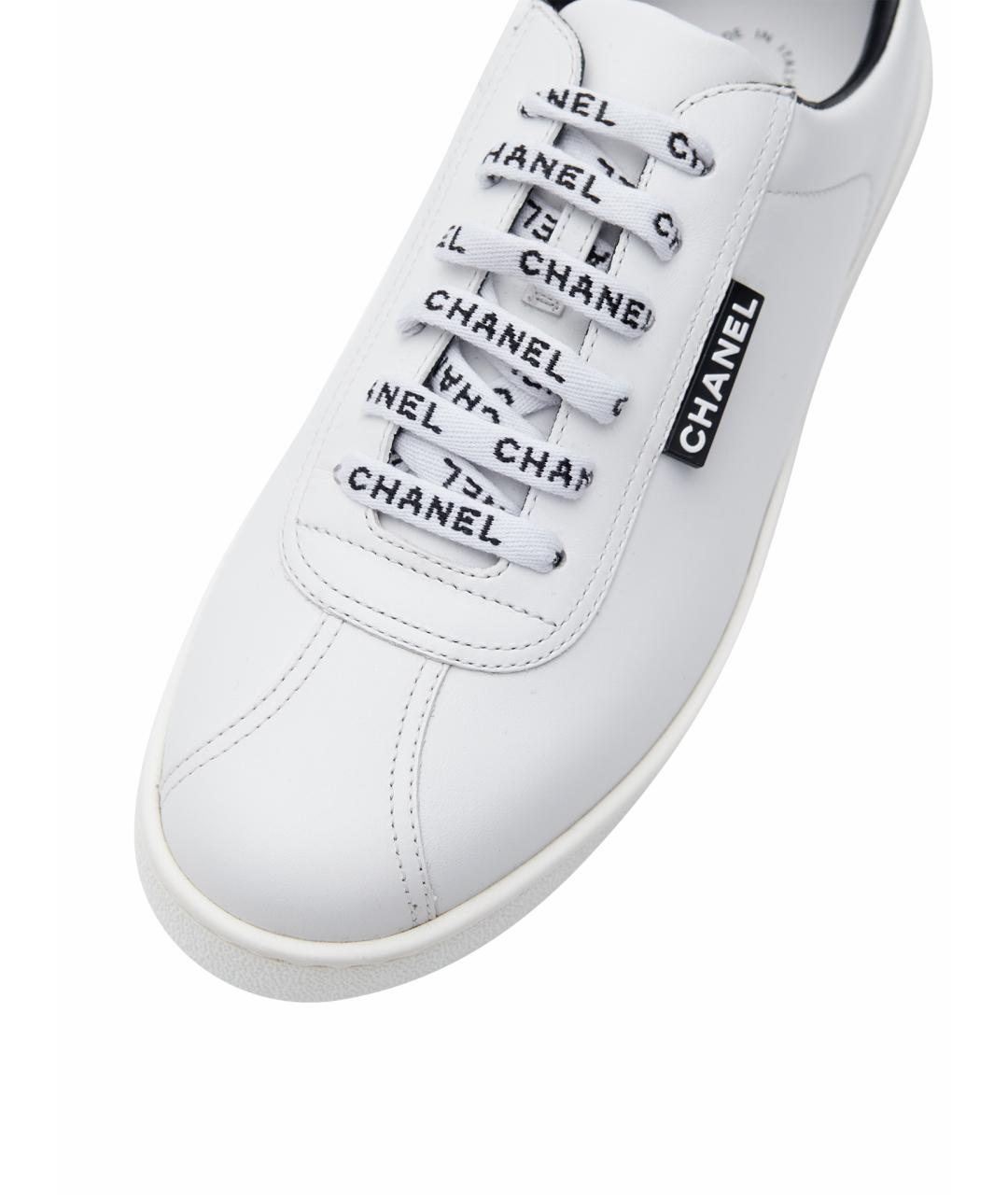 CHANEL Белые кеды, фото 8