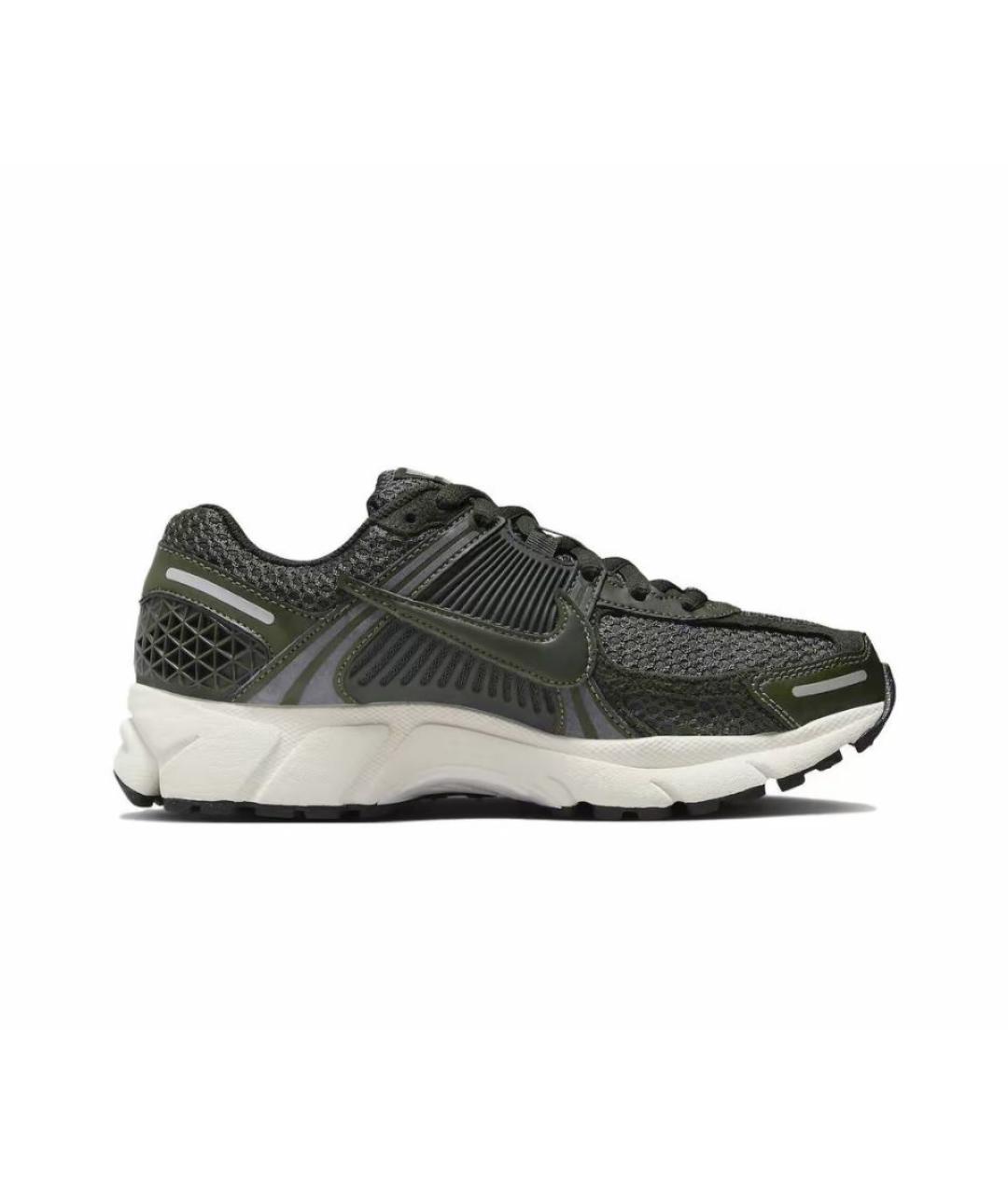 NIKE Хаки текстильные низкие кроссовки / кеды, фото 3