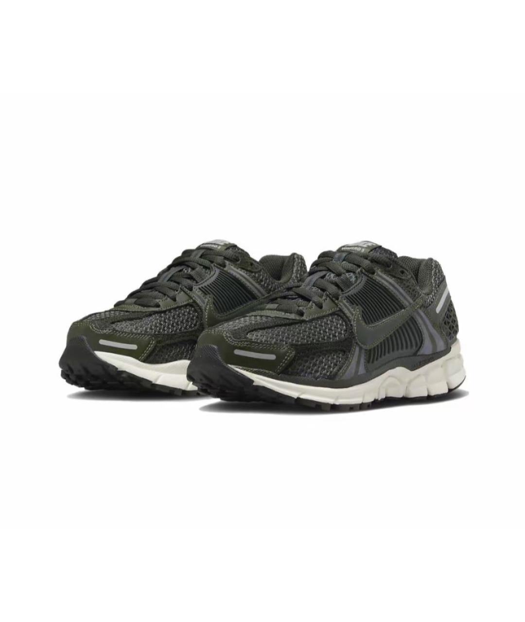 NIKE Хаки текстильные низкие кроссовки / кеды, фото 2