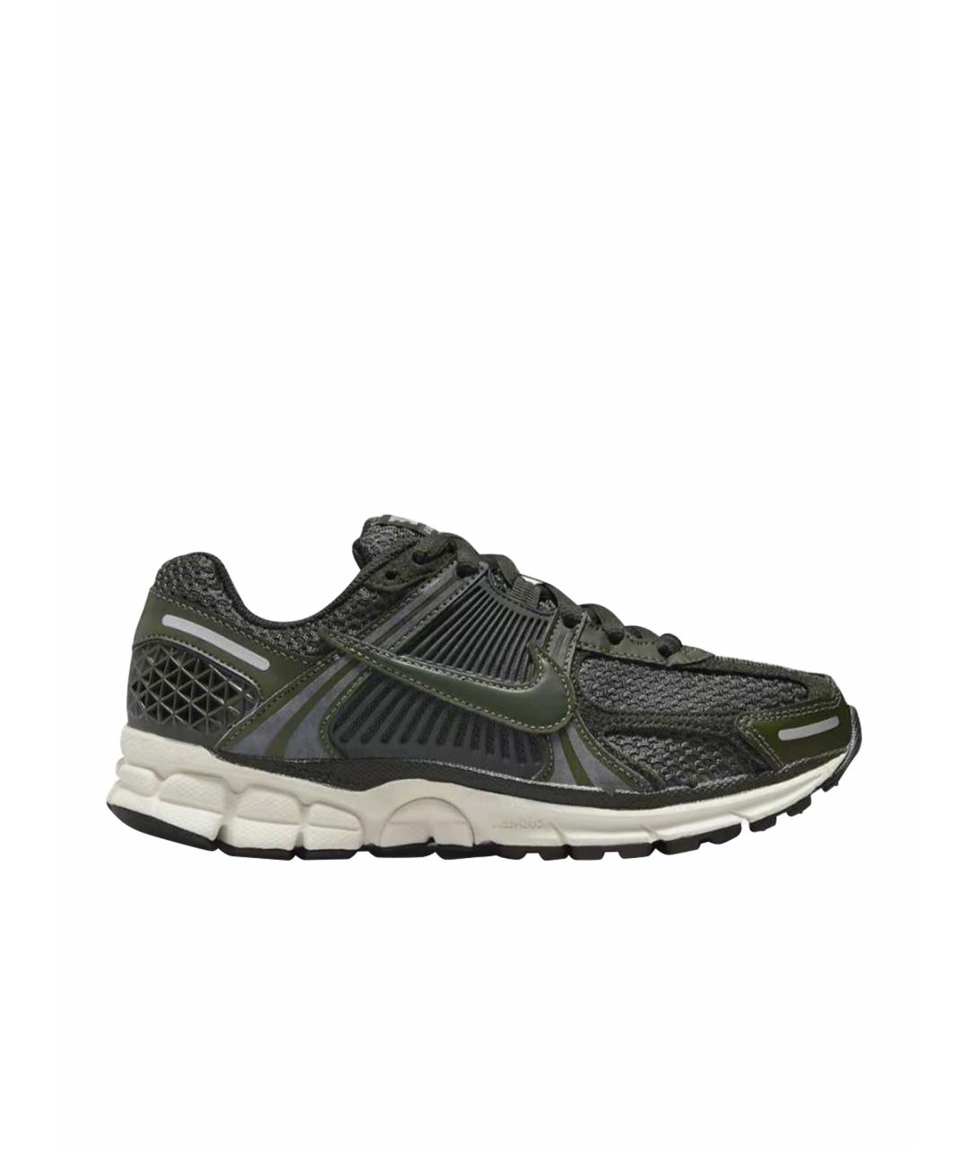 NIKE Хаки текстильные низкие кроссовки / кеды, фото 1