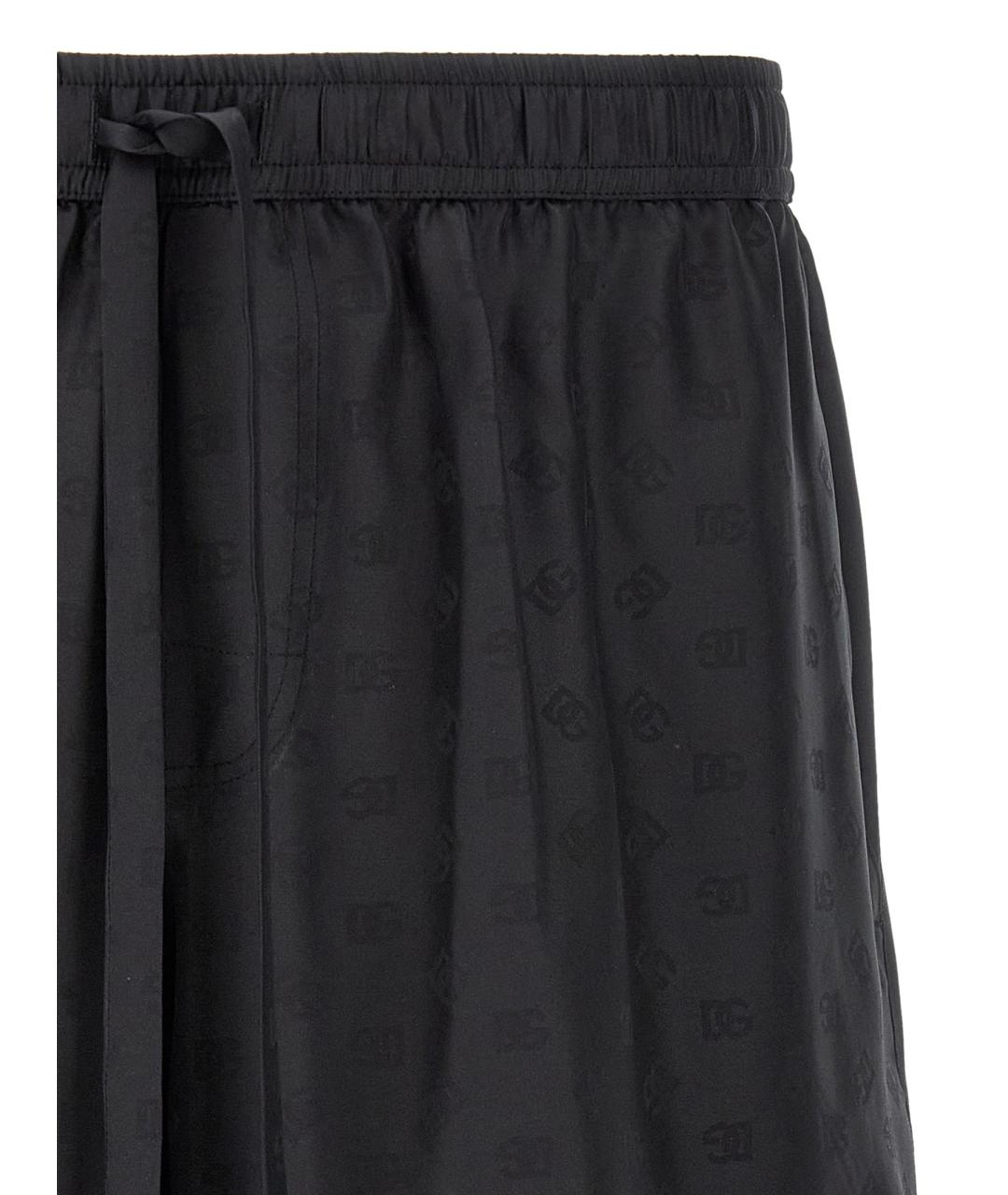 DOLCE&GABBANA Белые шелковые шорты, фото 3