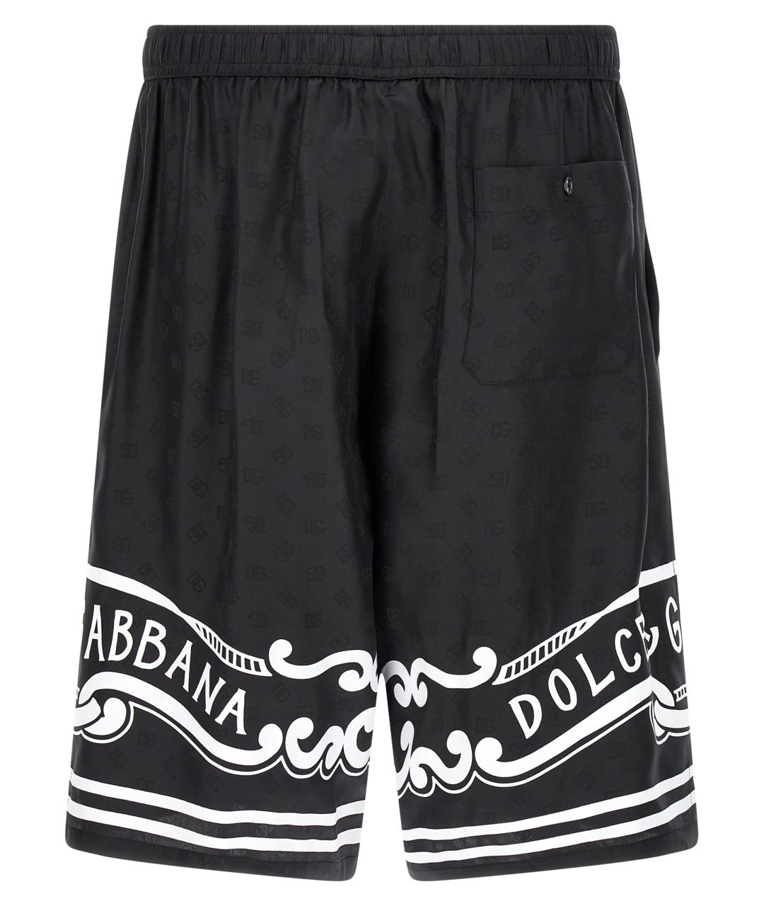 DOLCE&GABBANA Белые шелковые шорты, фото 2