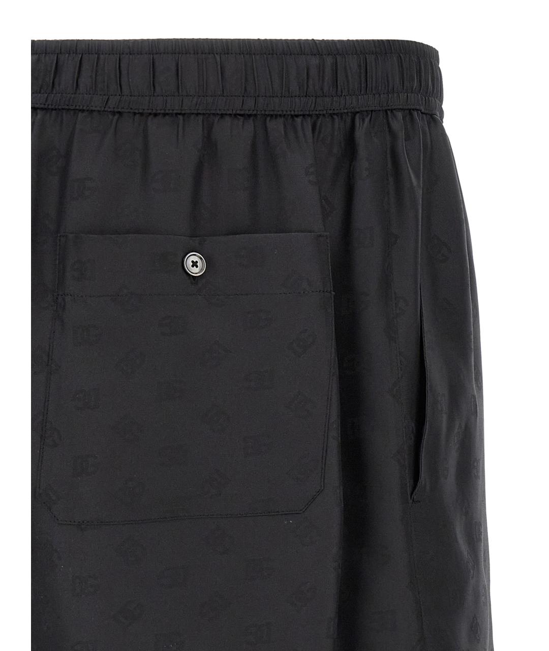 DOLCE&GABBANA Белые шелковые шорты, фото 4