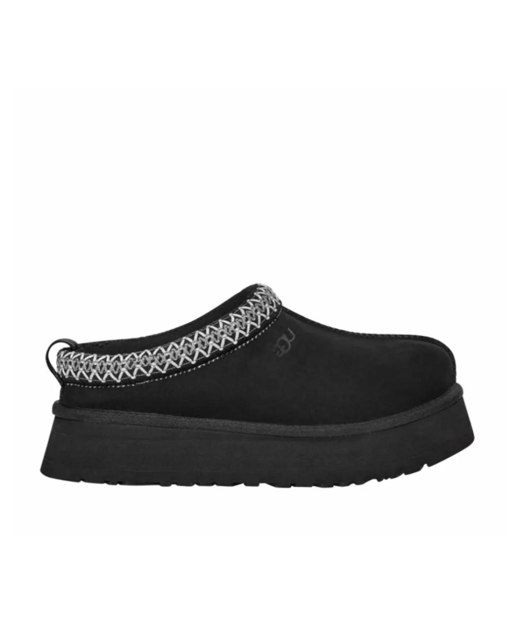 UGG AUSTRALIA Черные замшевые слипоны, фото 1