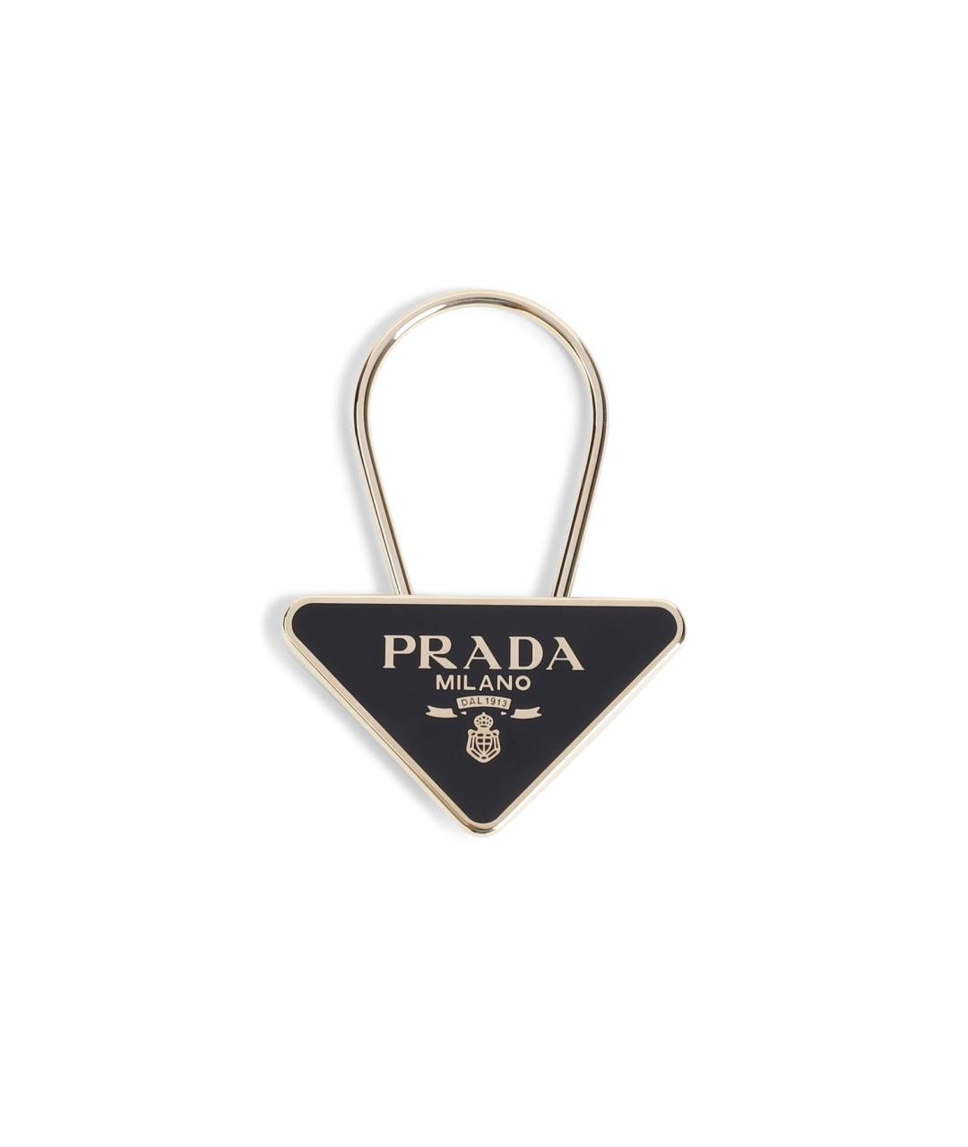 PRADA Черный брелок, фото 1