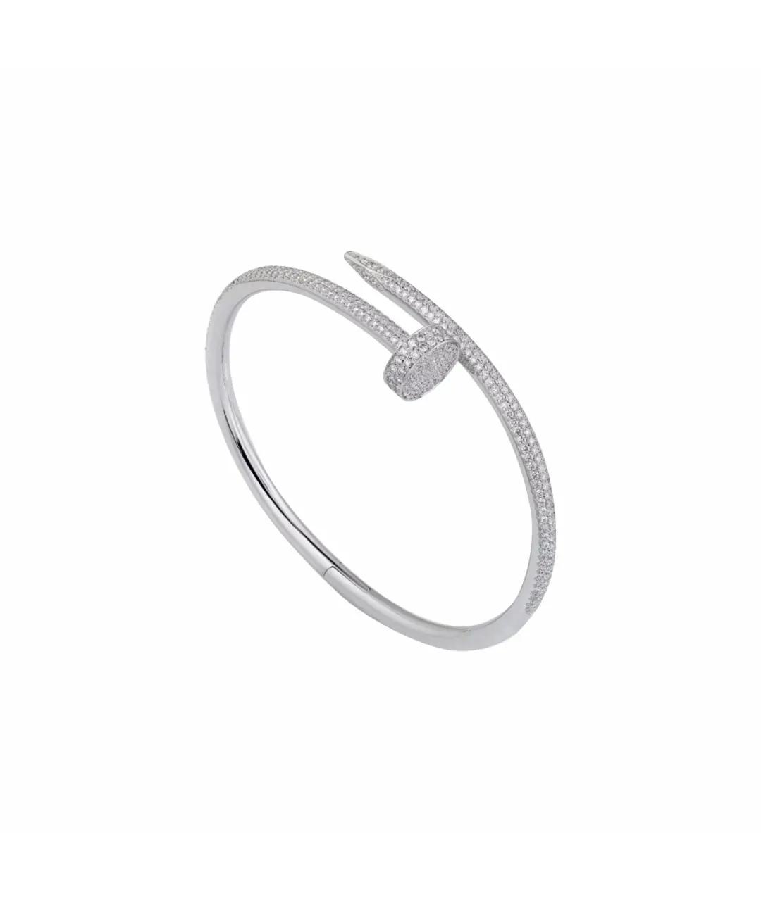 CARTIER Серебряный браслет из белого золота, фото 1