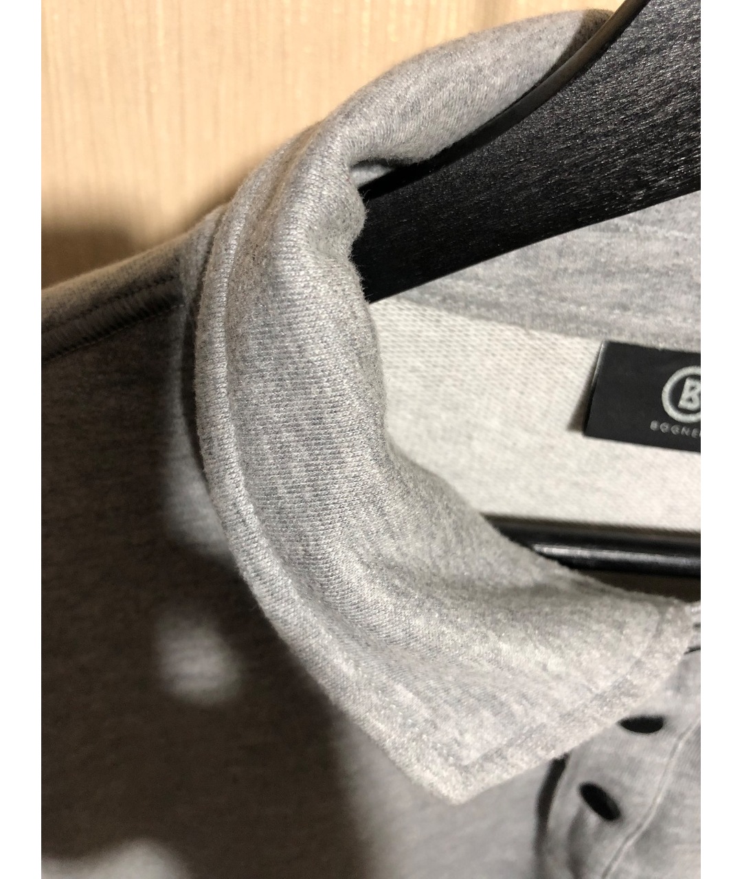 BOGNER Серый хлопковый джемпер / свитер, фото 4
