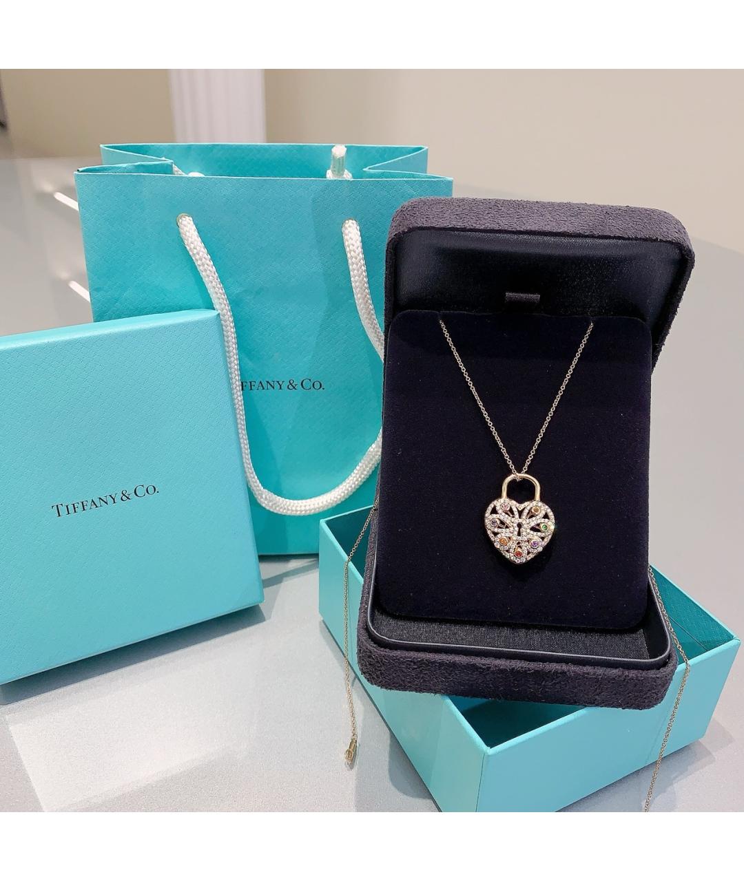 TIFFANY&CO Золотое колье из желтого золота, фото 2