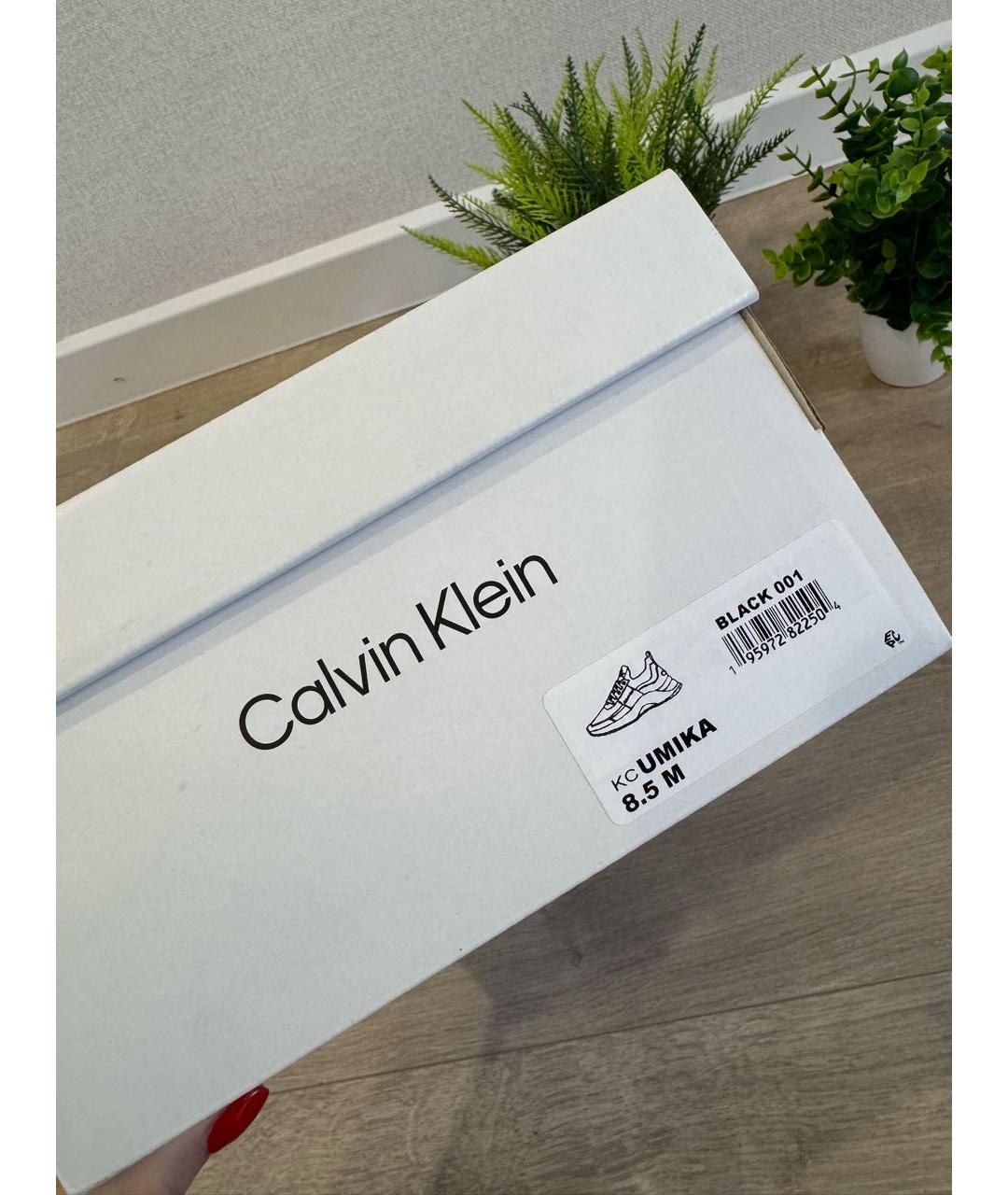 CALVIN KLEIN Серые кроссовки, фото 8