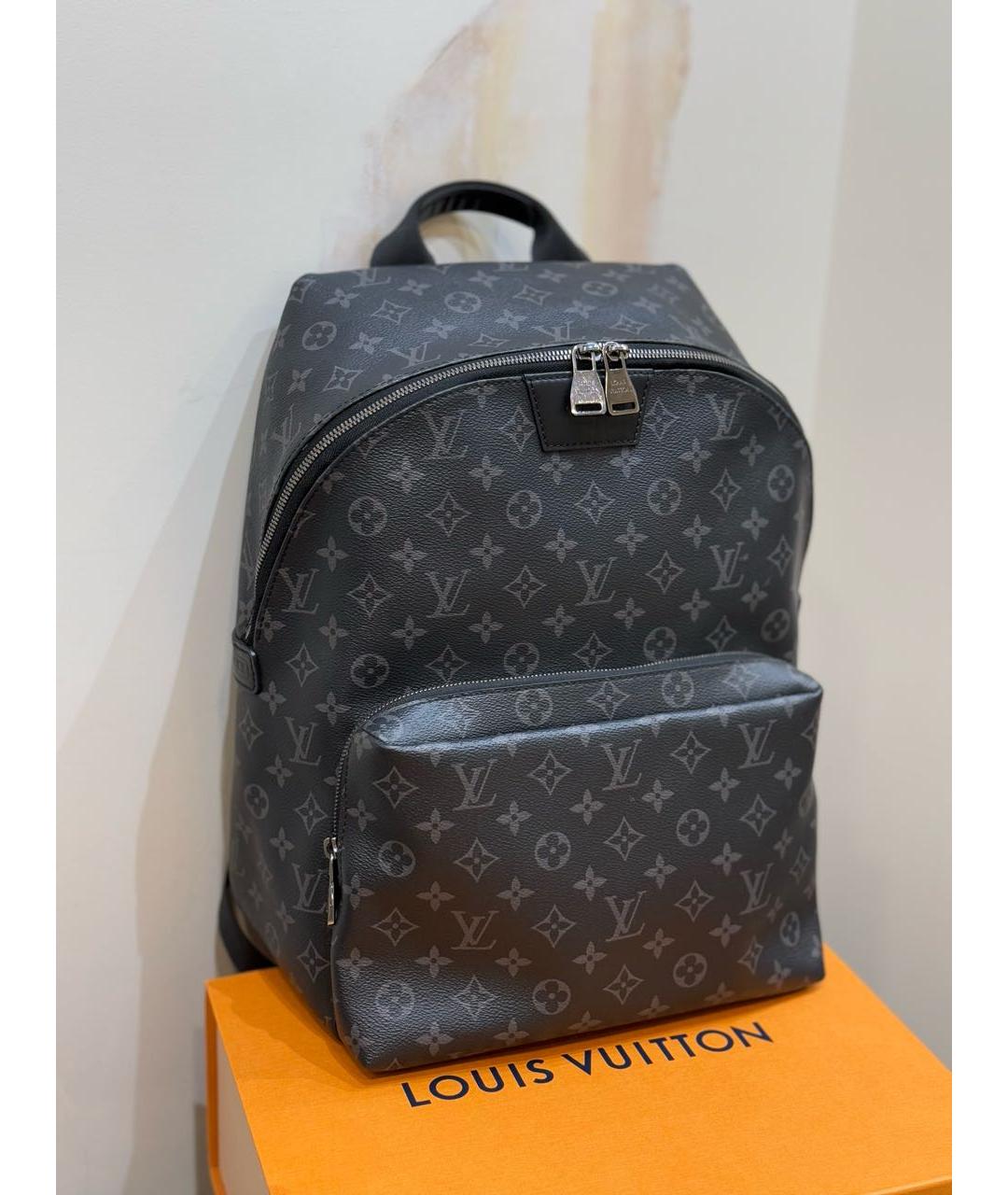 LOUIS VUITTON Черный рюкзак, фото 2