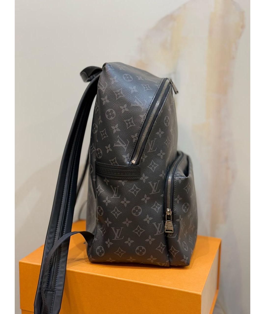 LOUIS VUITTON Черный рюкзак, фото 4