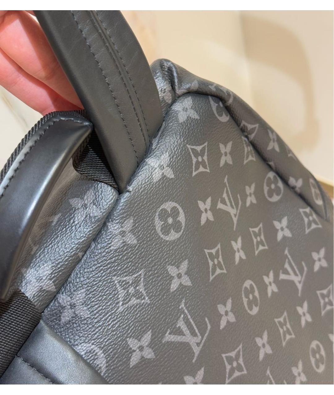 LOUIS VUITTON Черный рюкзак, фото 8