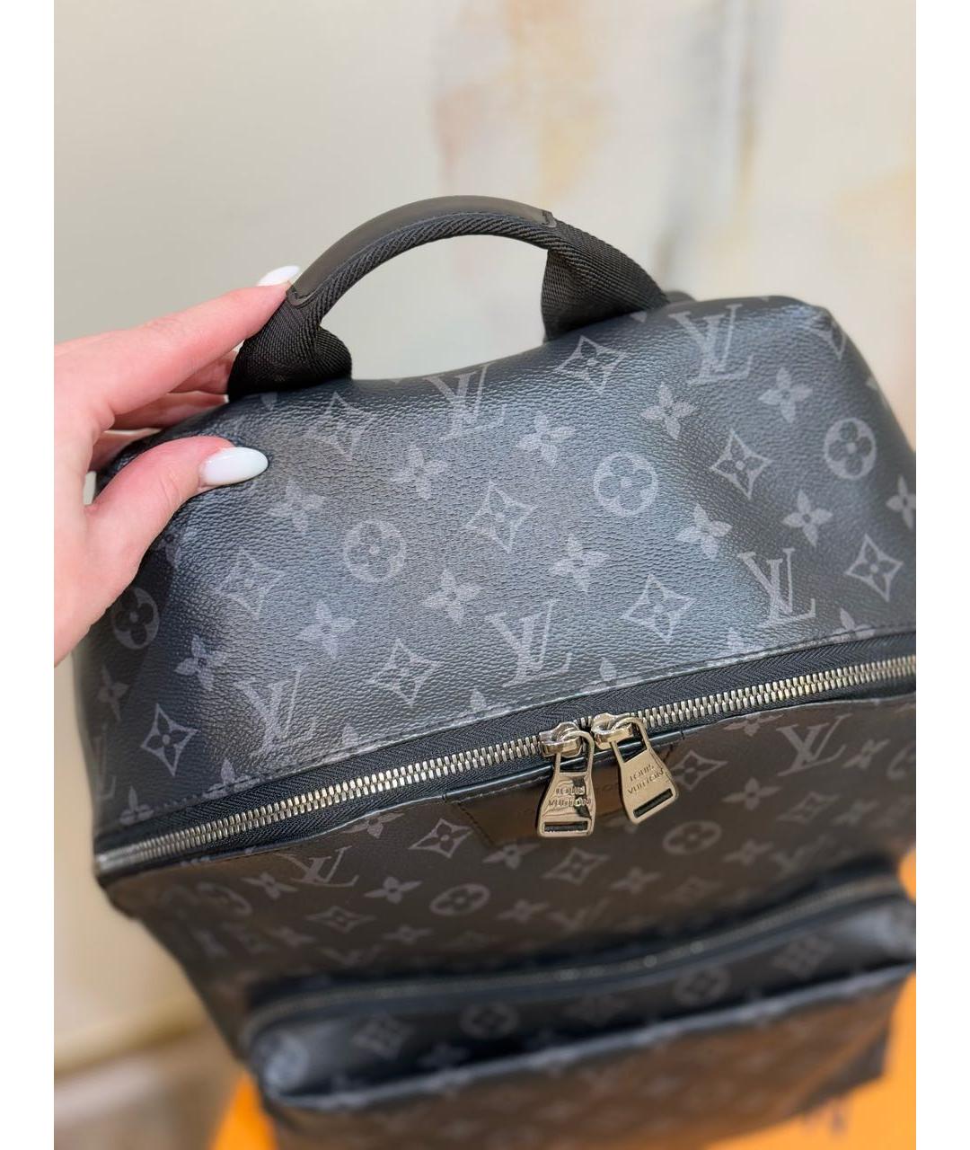 LOUIS VUITTON Черный рюкзак, фото 7