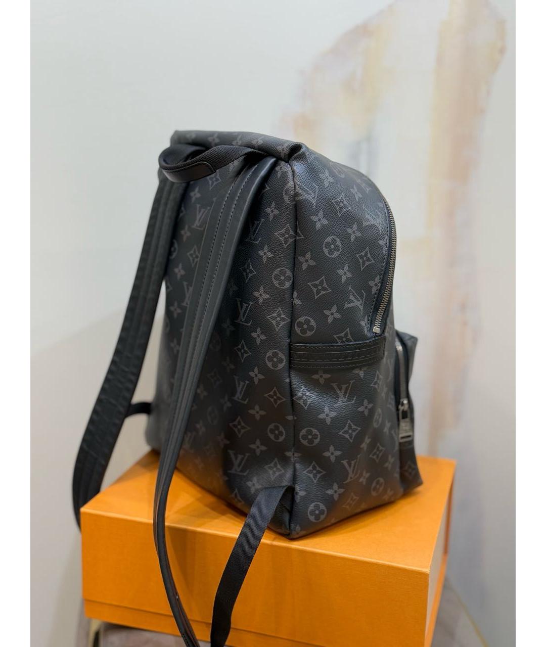 LOUIS VUITTON Черный рюкзак, фото 3