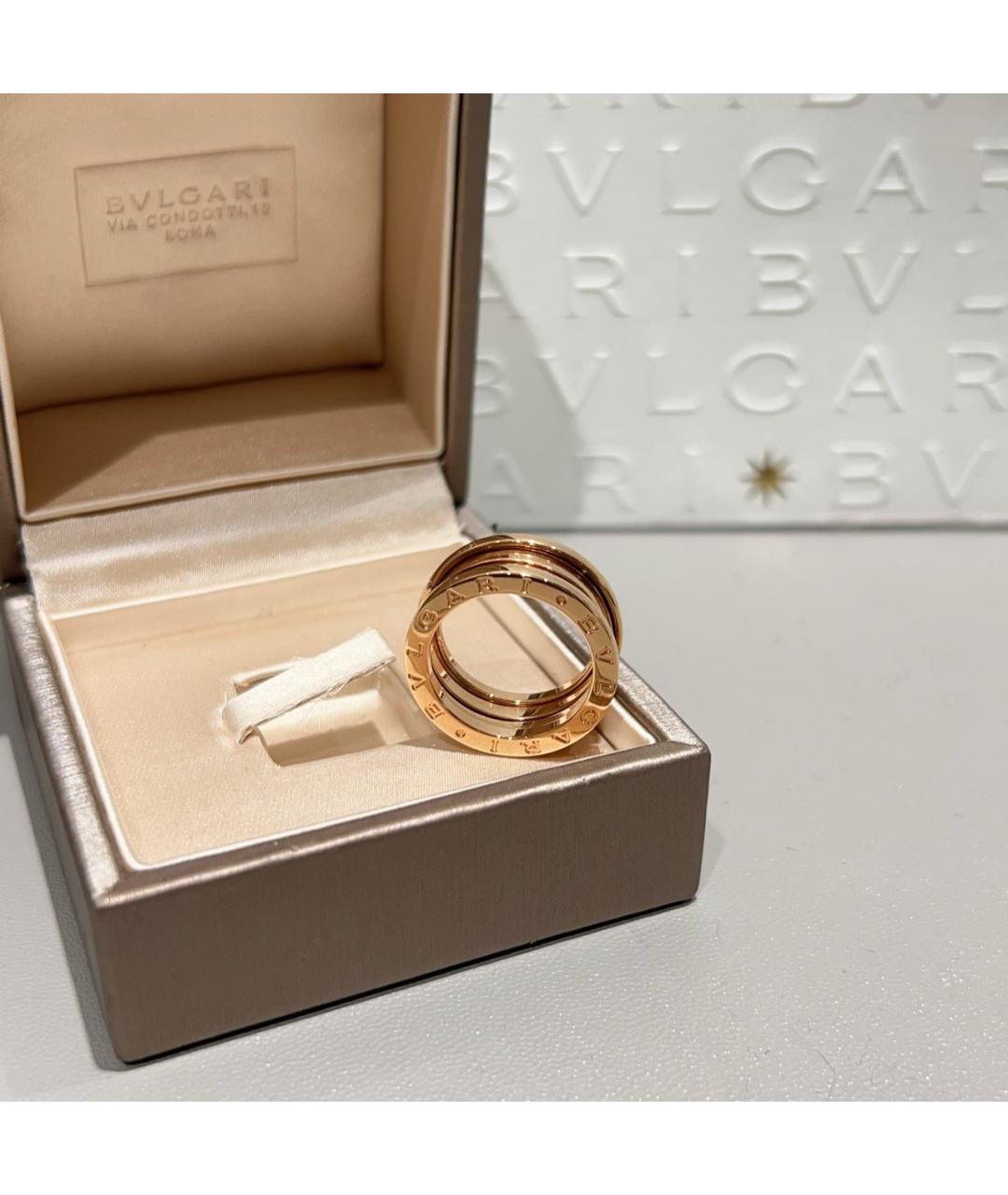 BVLGARI Золотое кольцо из розового золота, фото 4