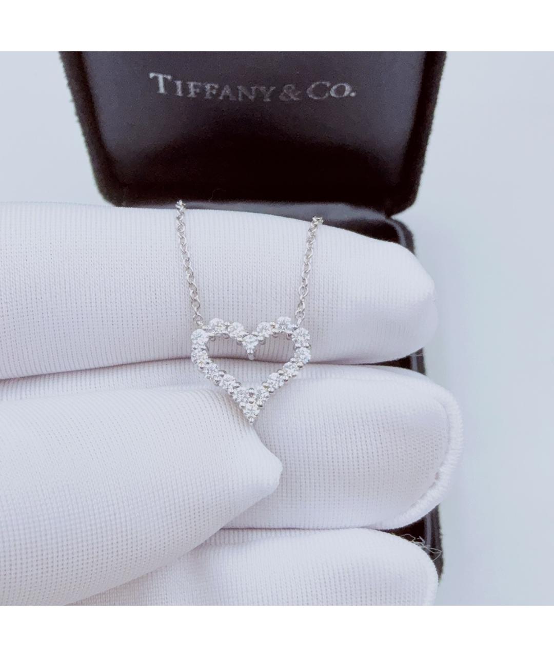 TIFFANY&CO Белое колье из белого золота, фото 3