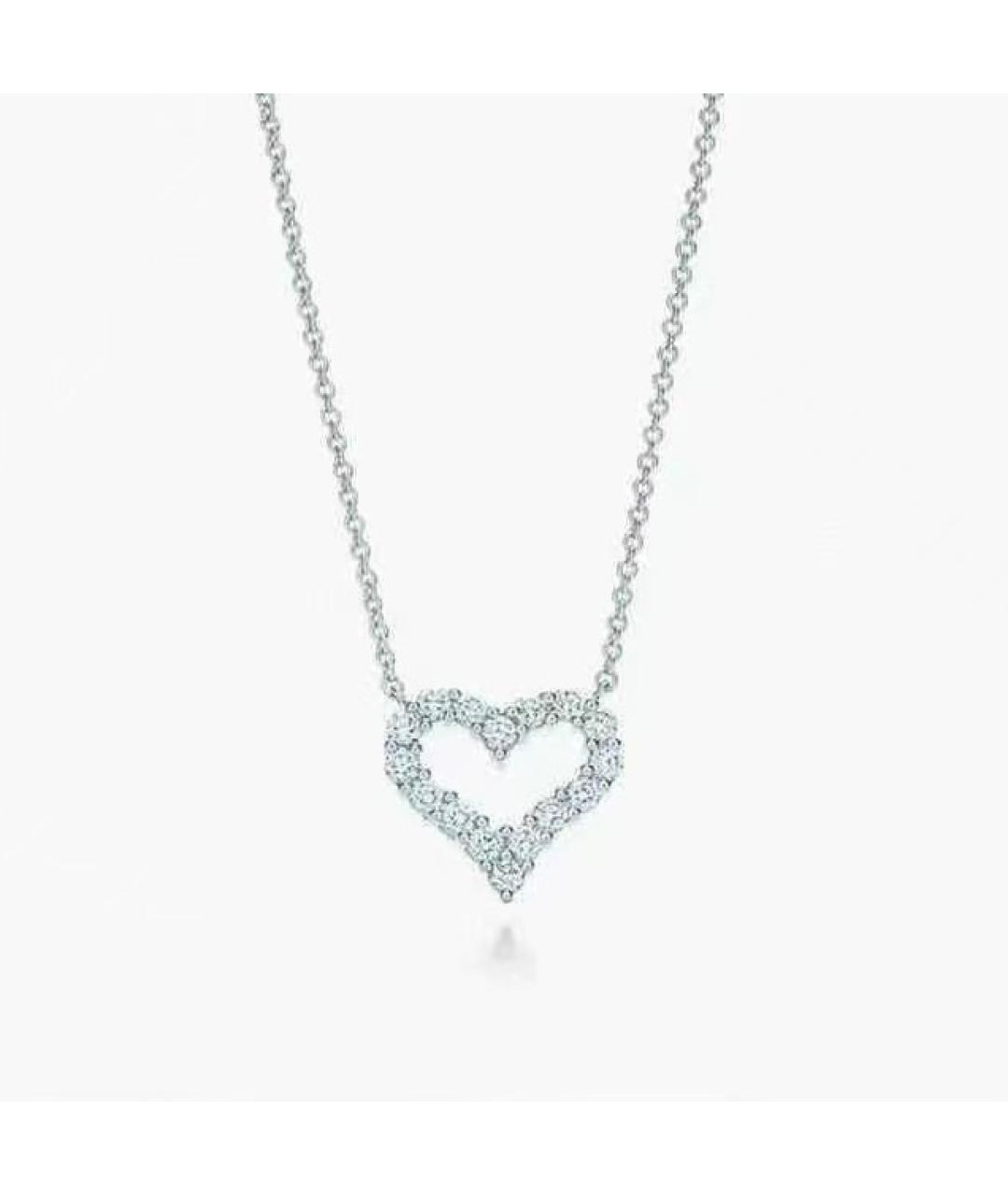 TIFFANY&CO Белое колье из белого золота, фото 7