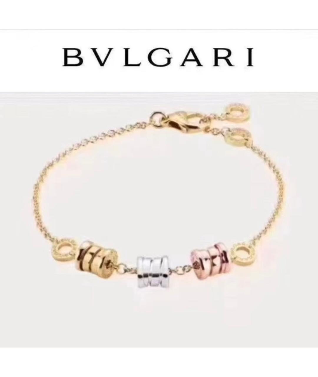 BVLGARI Мульти браслет из желтого золота, фото 8