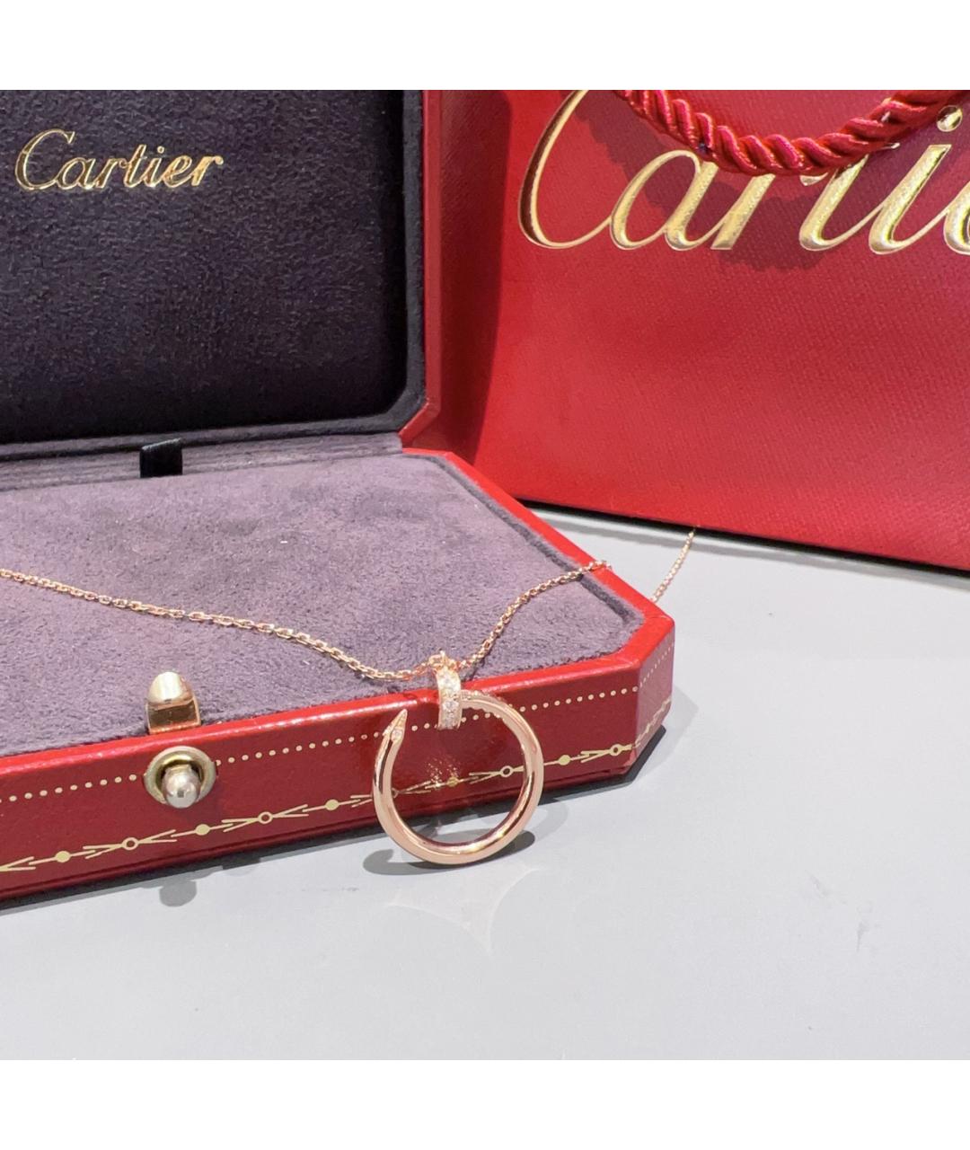 CARTIER Золотое колье из розового золота, фото 3