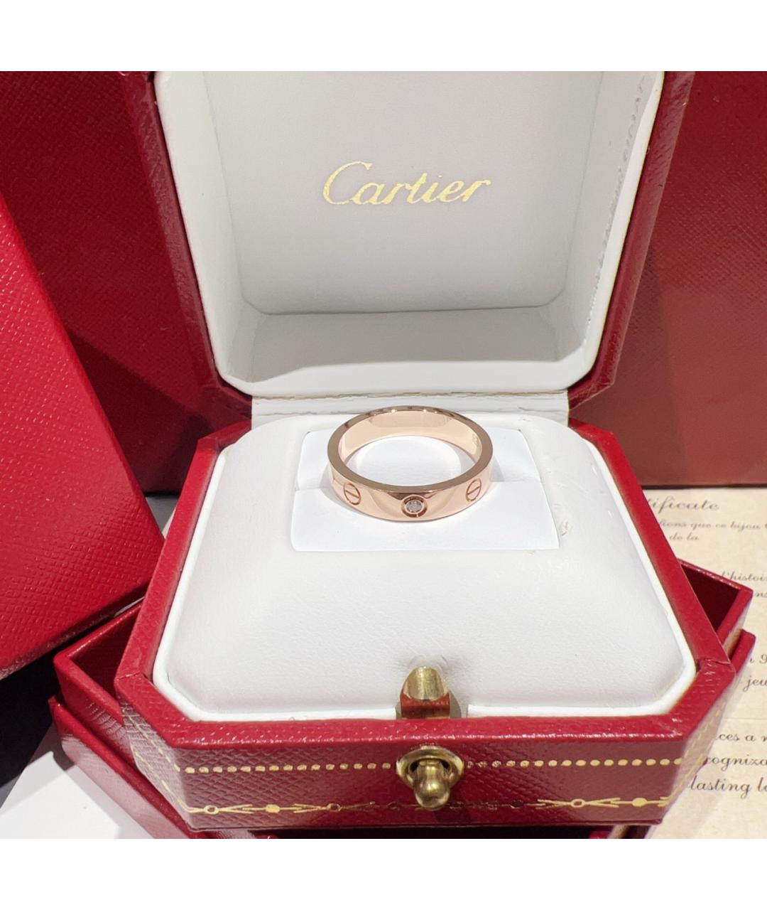 CARTIER Золотое кольцо из розового золота, фото 6