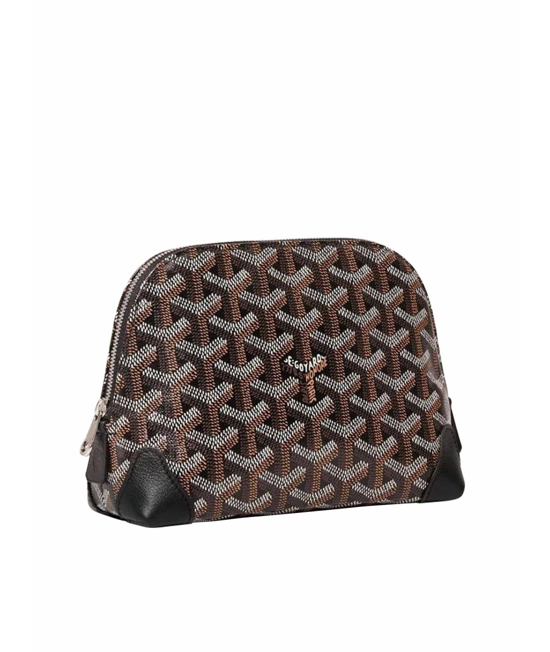 GOYARD Черная косметичка, фото 4