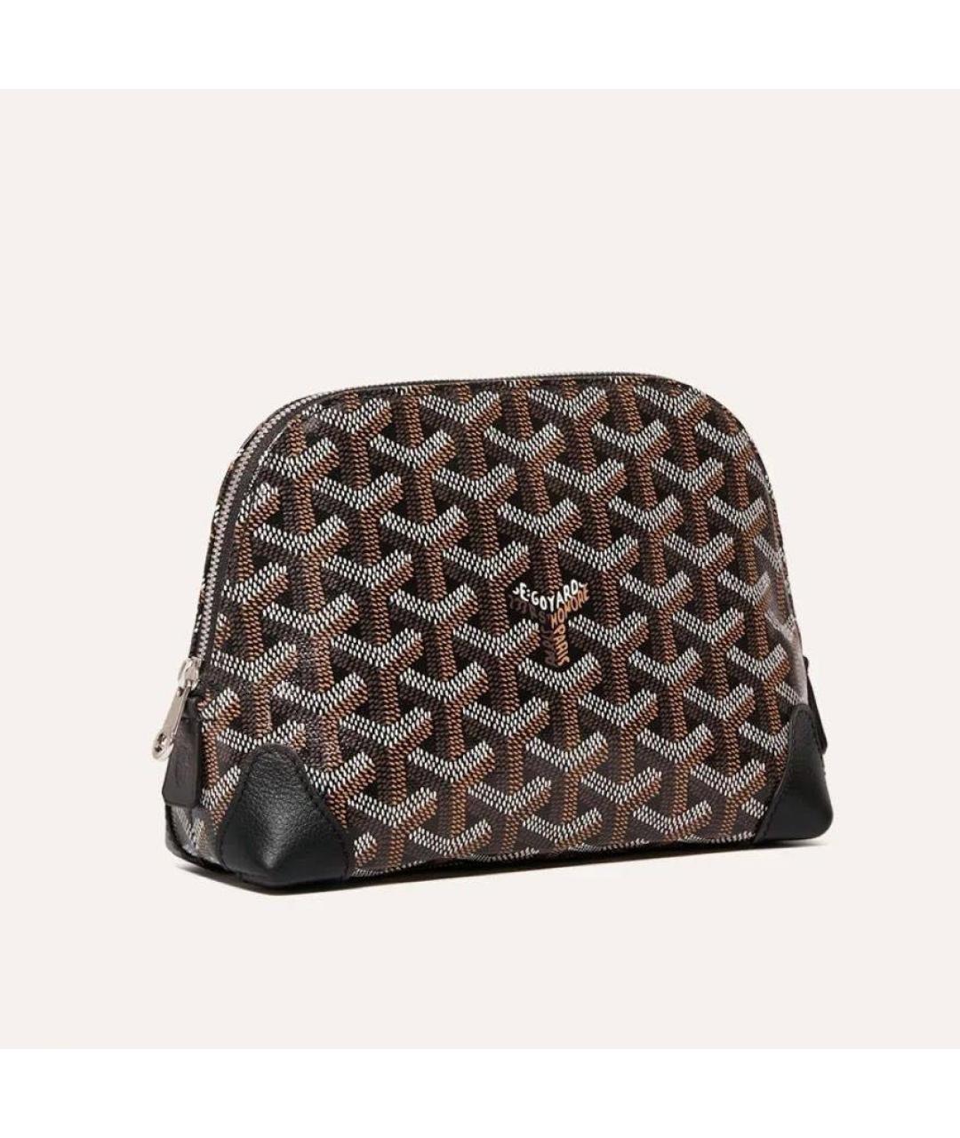 GOYARD Черная косметичка, фото 3