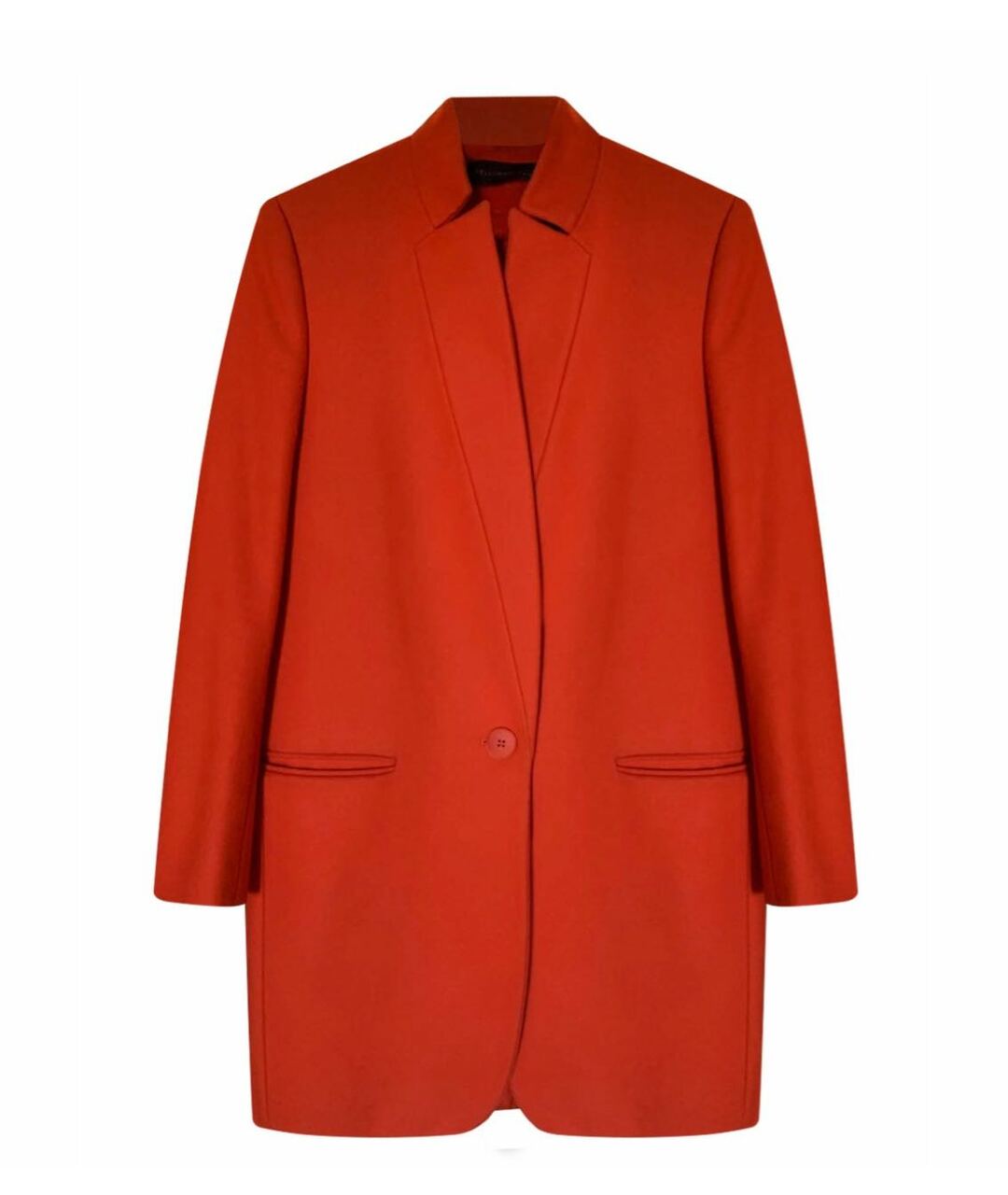 STELLA MCCARTNEY Красное шерстяное пальто, фото 1