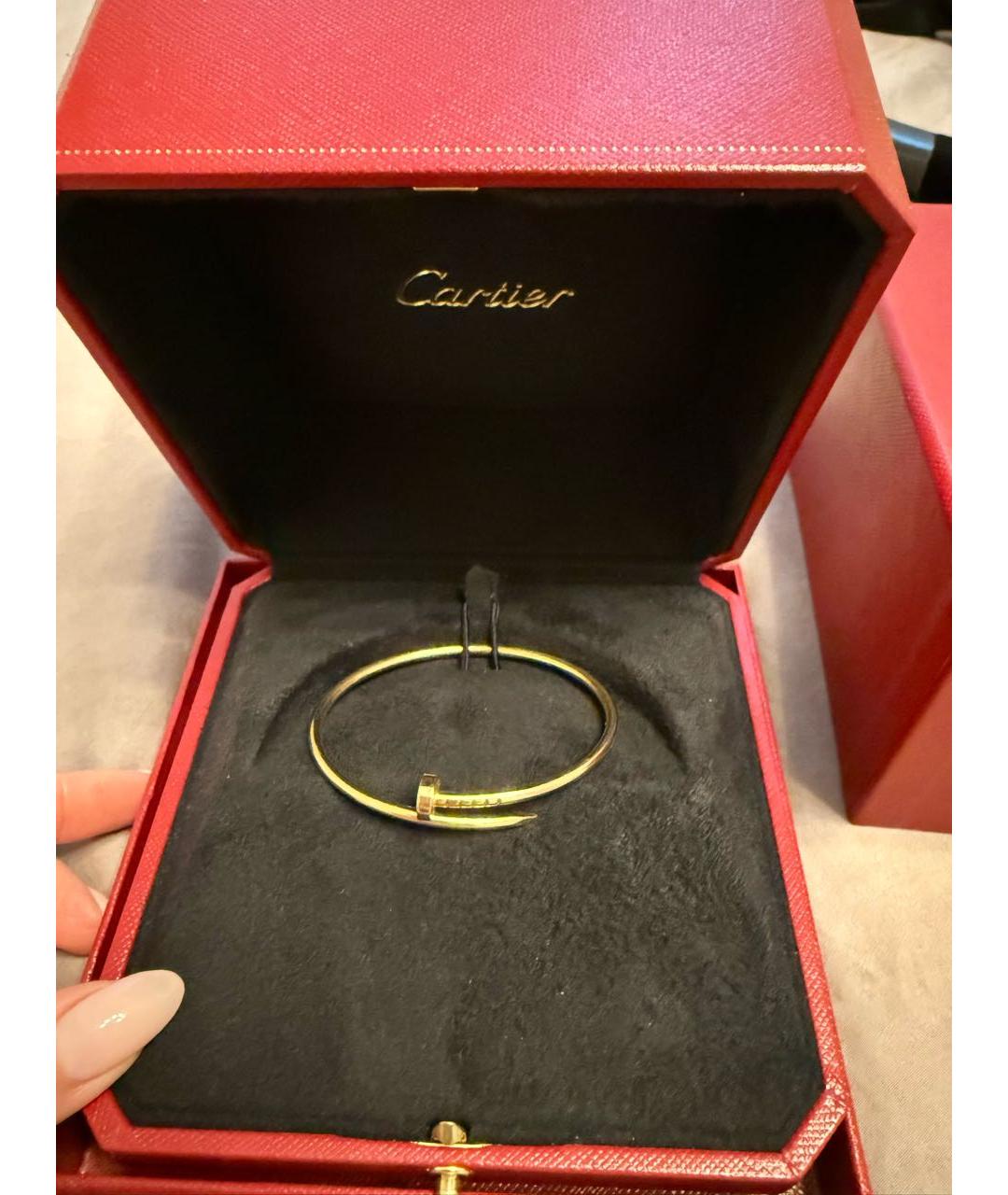 CARTIER Золотой браслет из розового золота, фото 2