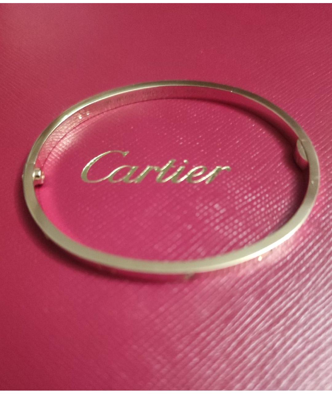 CARTIER Желтый браслет из желтого золота, фото 3