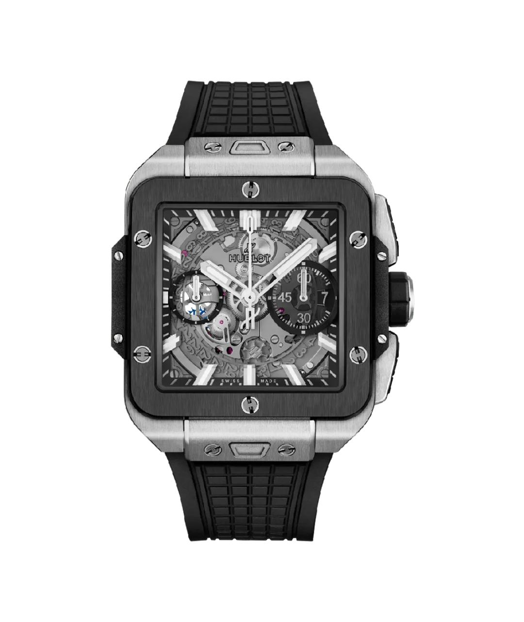 HUBLOT Черные часы, фото 1