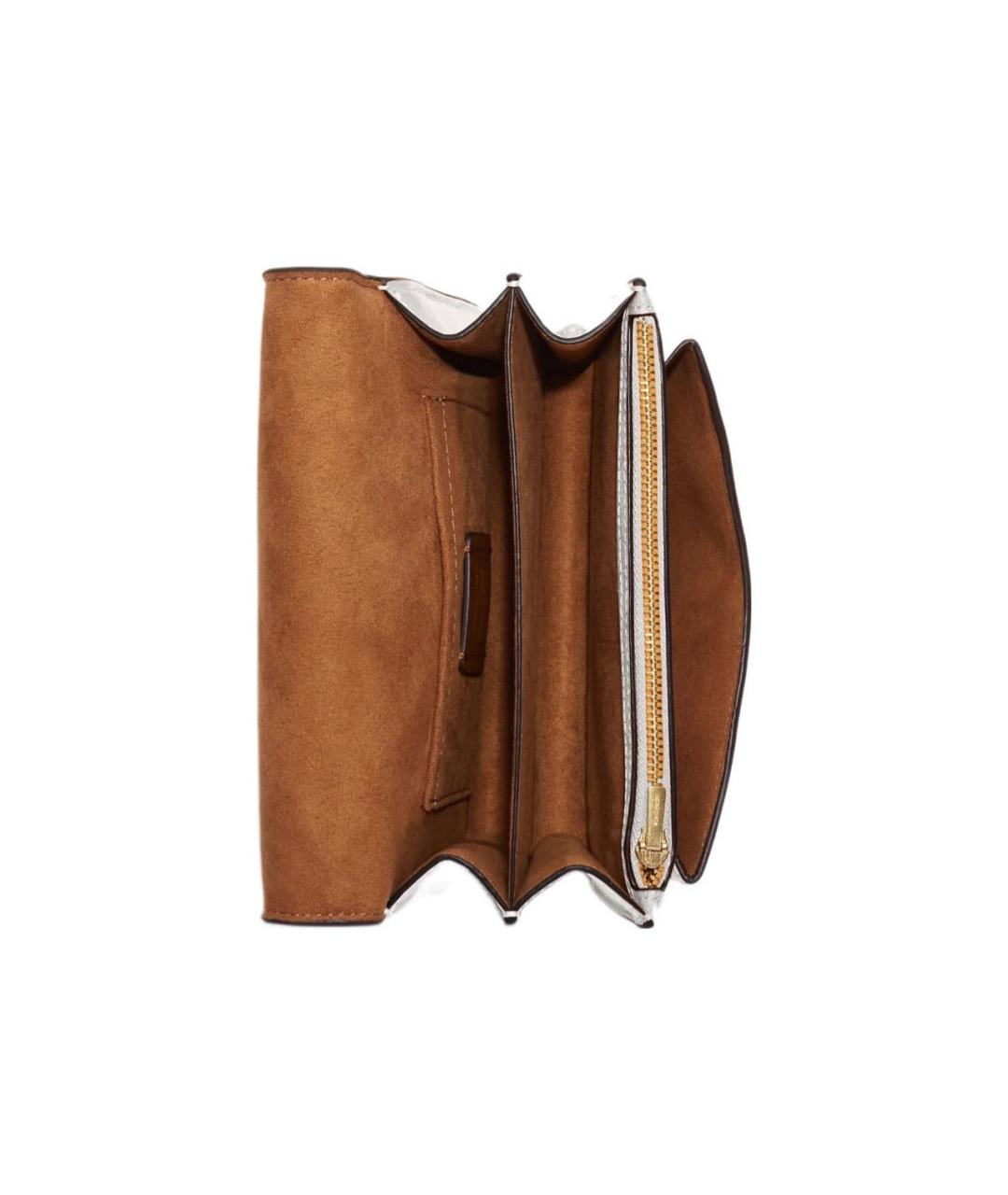 COACH Бежевая сумка через плечо, фото 3