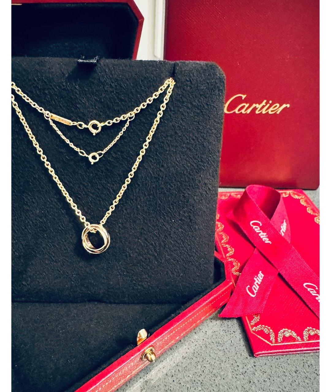 CARTIER Золотая подвеска из желтого золота, фото 2