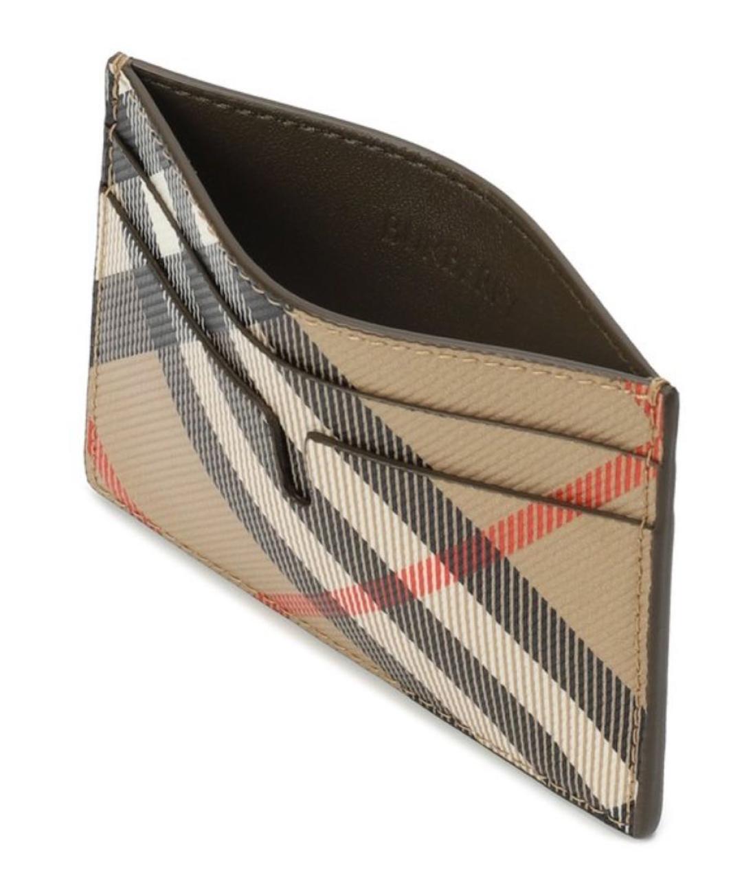 BURBERRY Бежевый кардхолдер, фото 6
