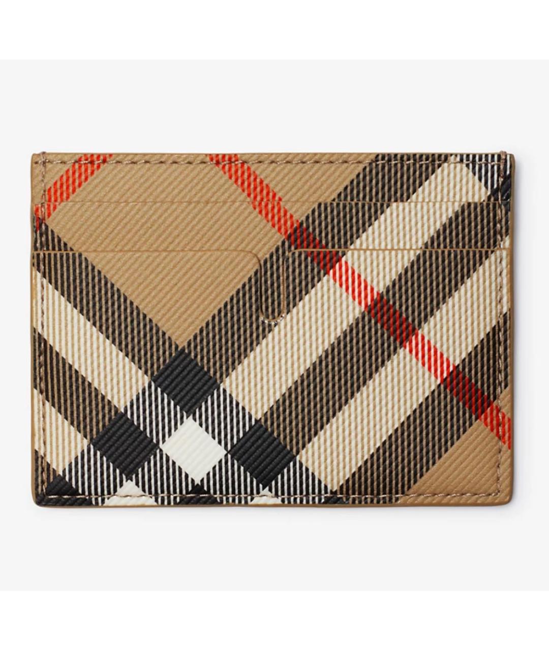 BURBERRY Бежевый кардхолдер, фото 2