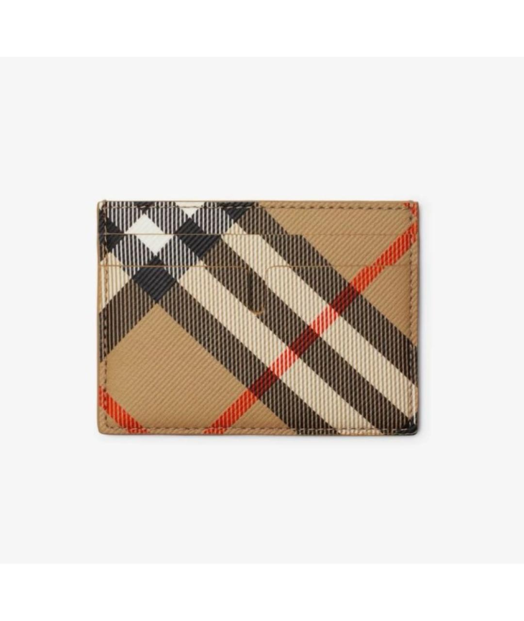 BURBERRY Бежевый кардхолдер, фото 3