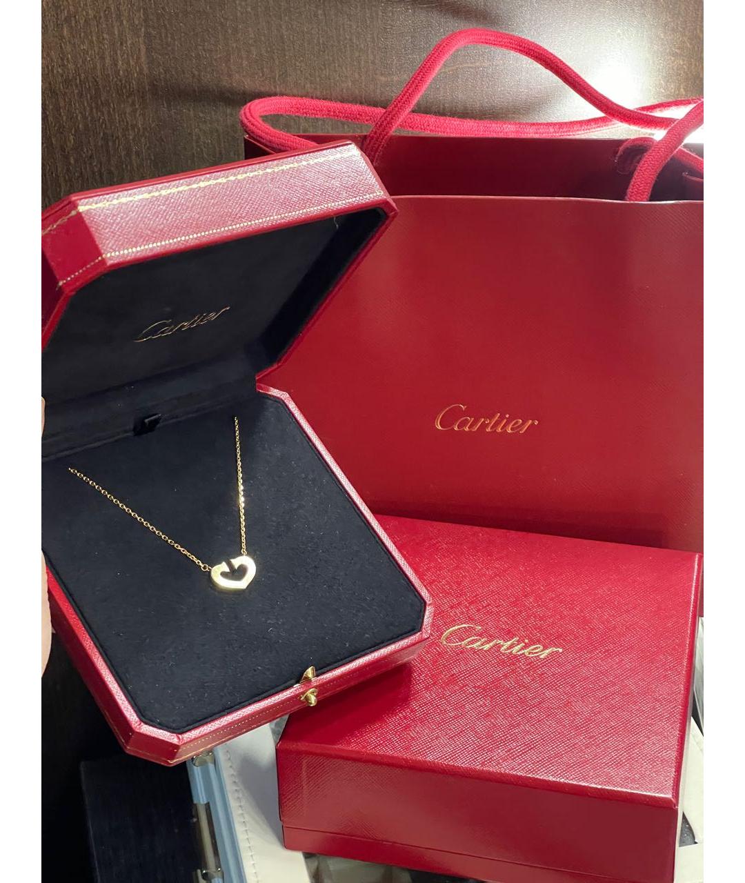 CARTIER Золотое колье из желтого золота, фото 4