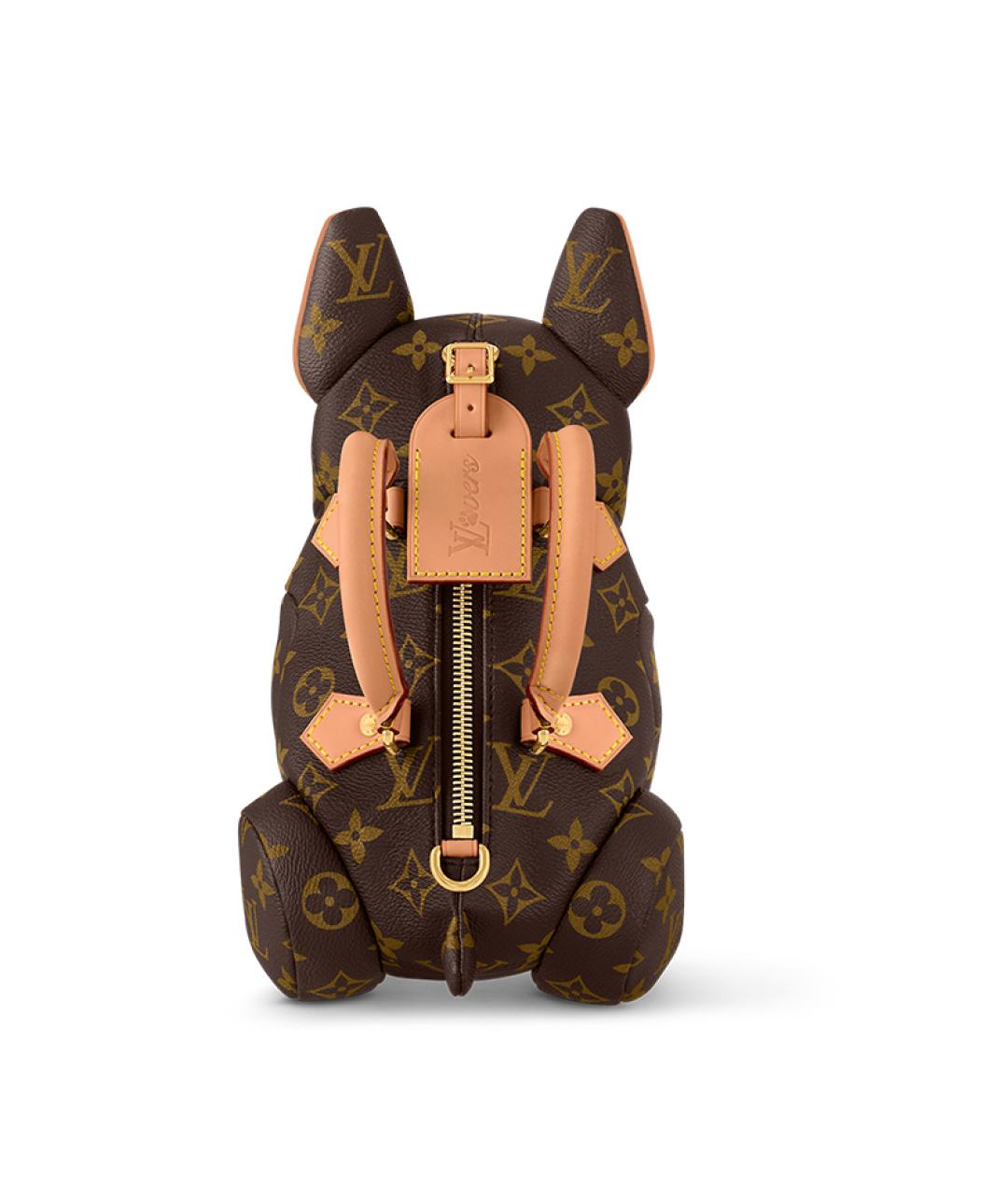 LOUIS VUITTON Коричневая сумка через плечо, фото 3