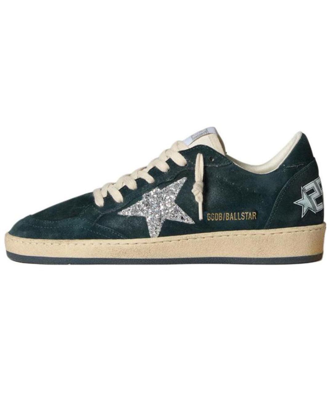 GOLDEN GOOSE DELUXE BRAND Зеленые кеды, фото 4