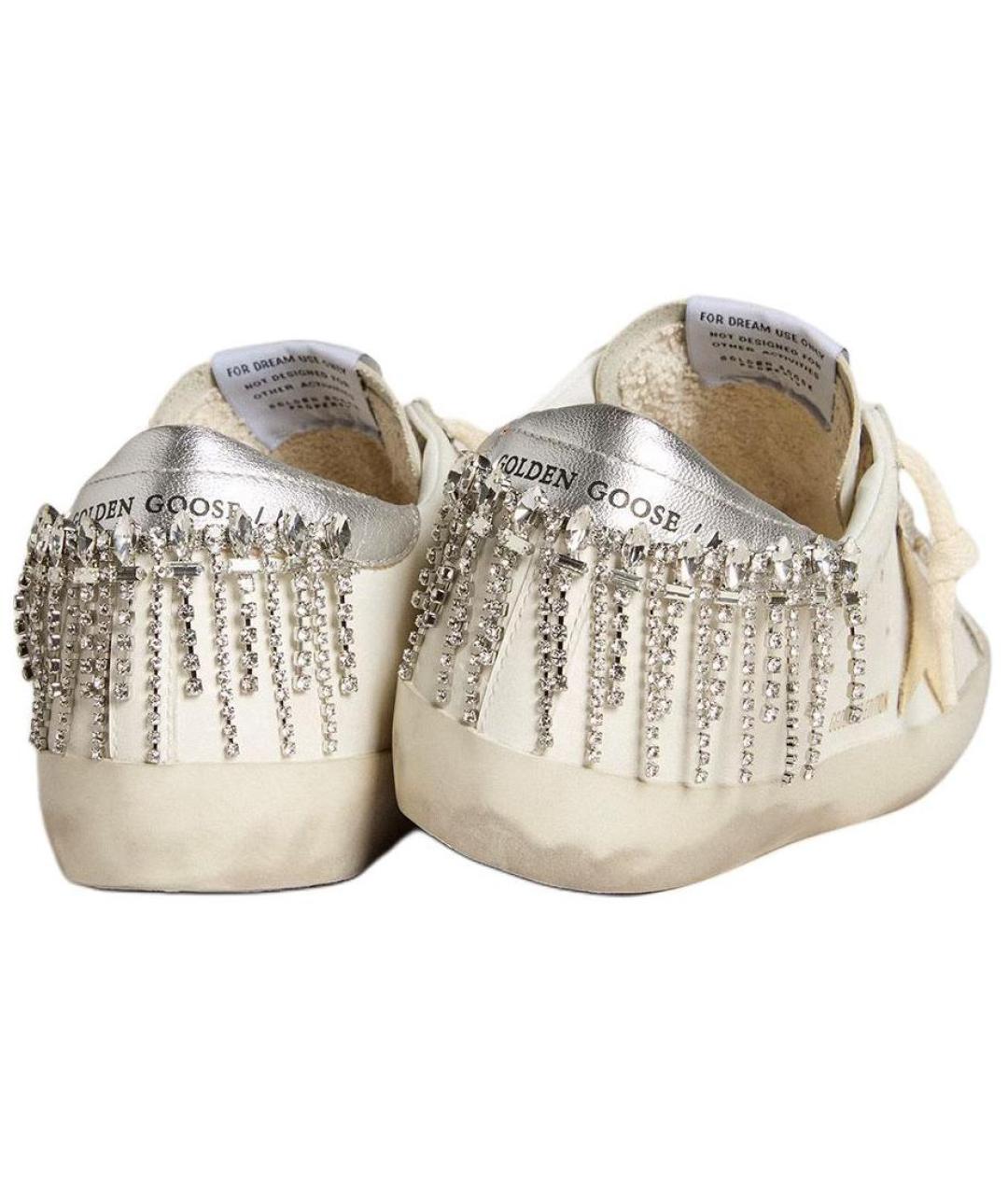 GOLDEN GOOSE DELUXE BRAND Бежевые кеды, фото 4