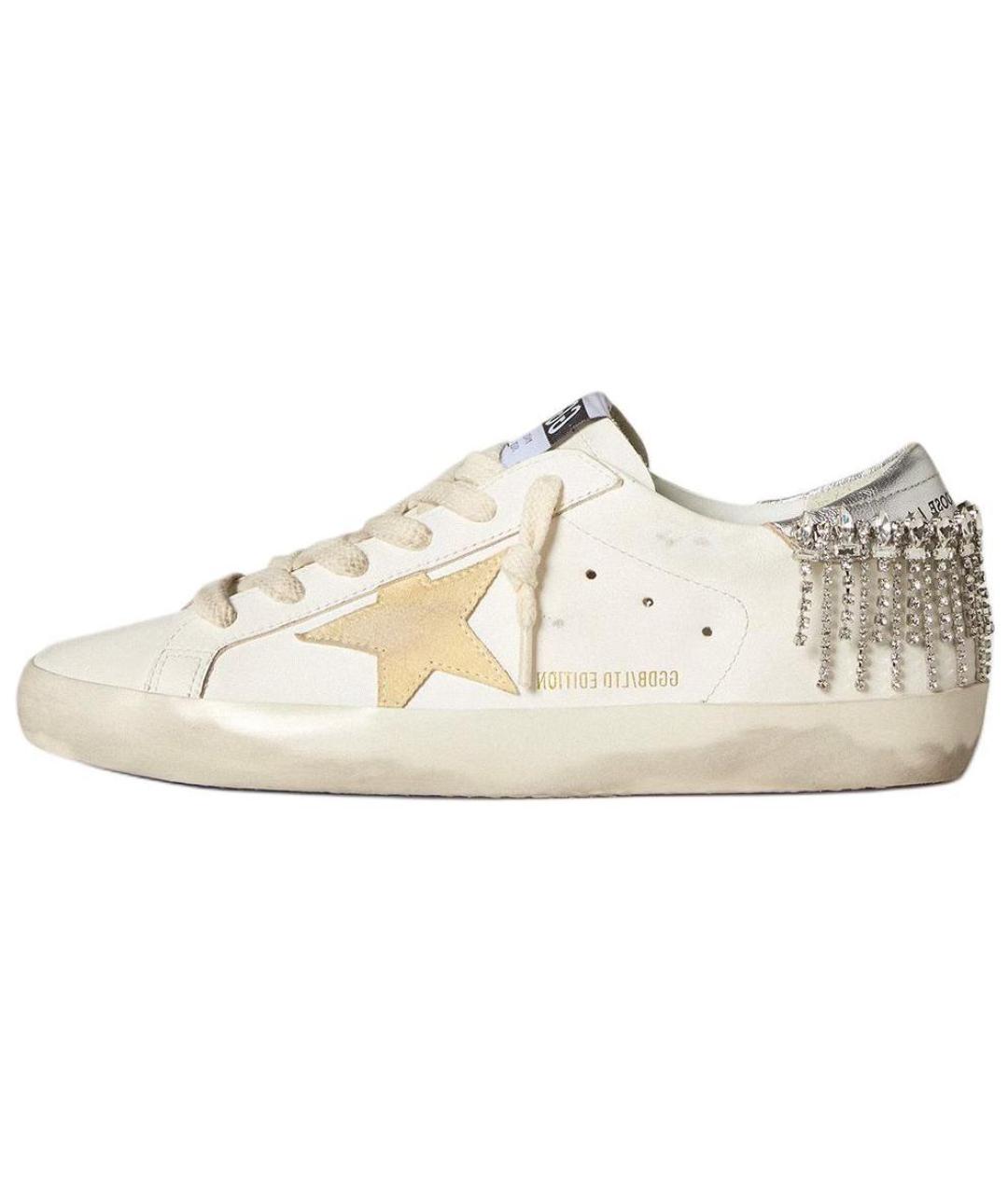 GOLDEN GOOSE DELUXE BRAND Бежевые кеды, фото 2