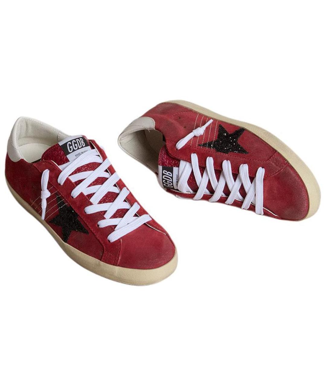 GOLDEN GOOSE DELUXE BRAND Красные кеды, фото 3