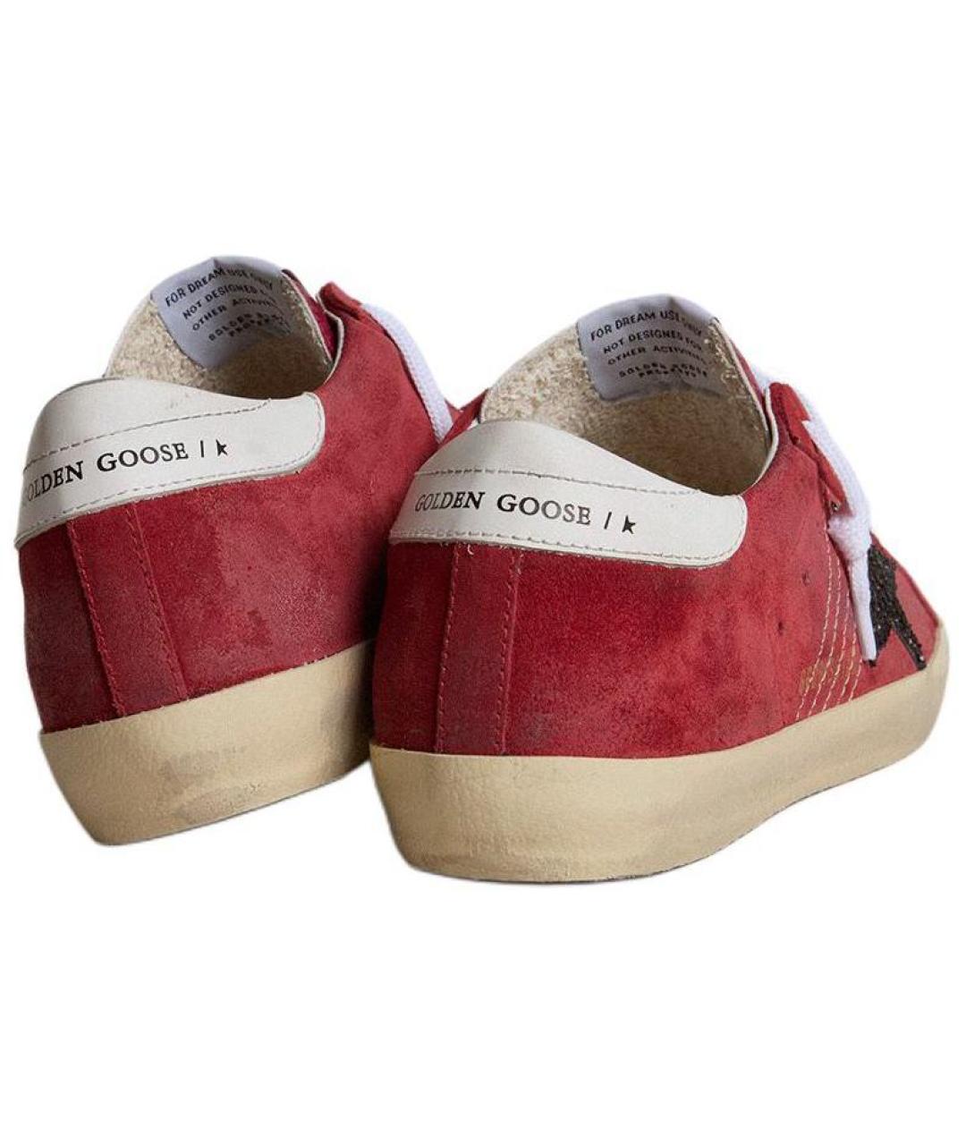 GOLDEN GOOSE DELUXE BRAND Красные кеды, фото 4