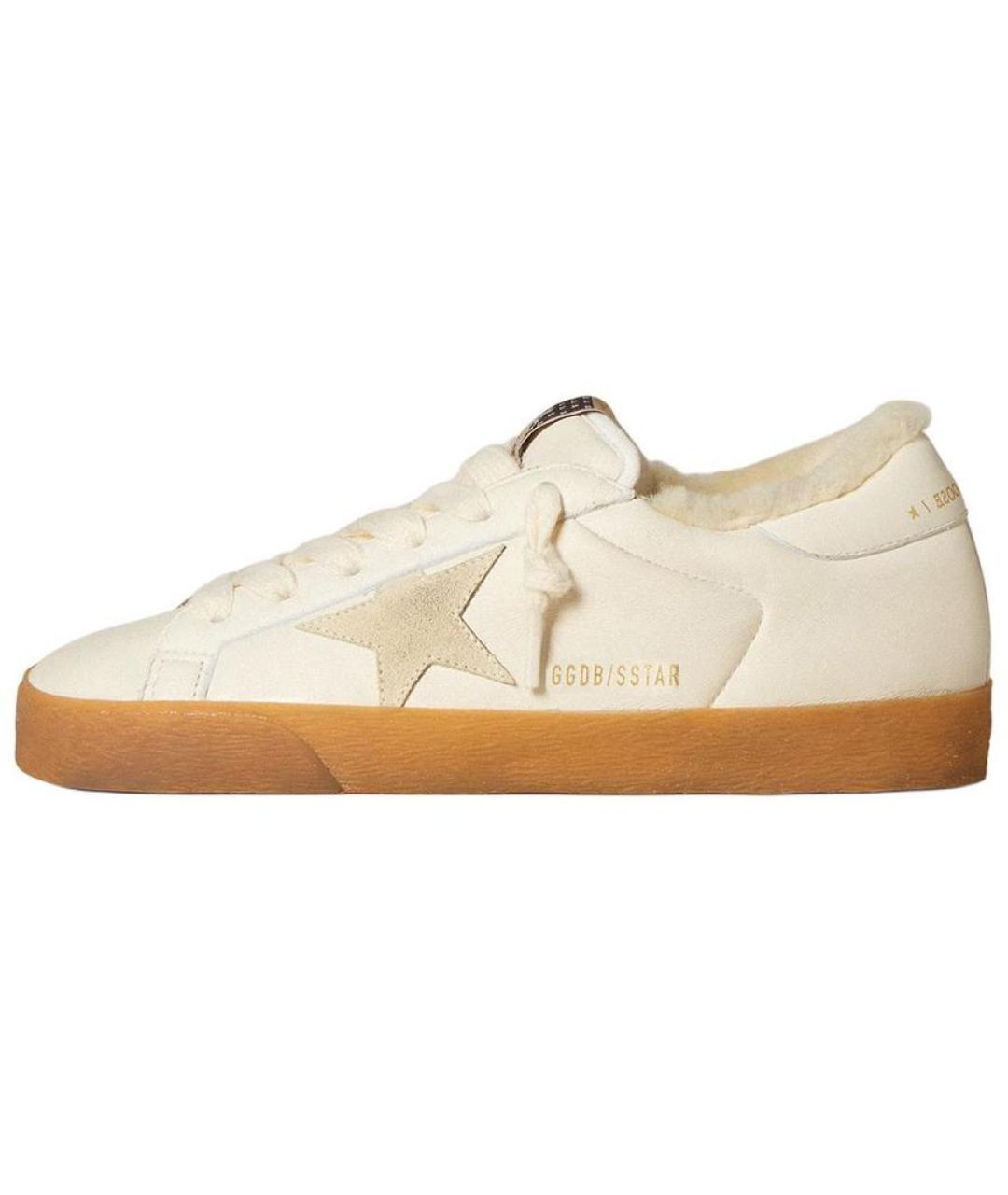 GOLDEN GOOSE DELUXE BRAND Бежевые кеды, фото 2