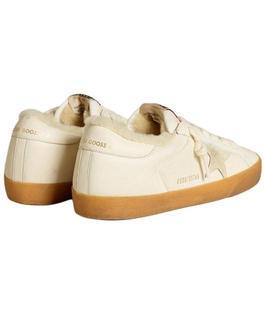GOLDEN GOOSE DELUXE BRAND Бежевые кеды, фото 3