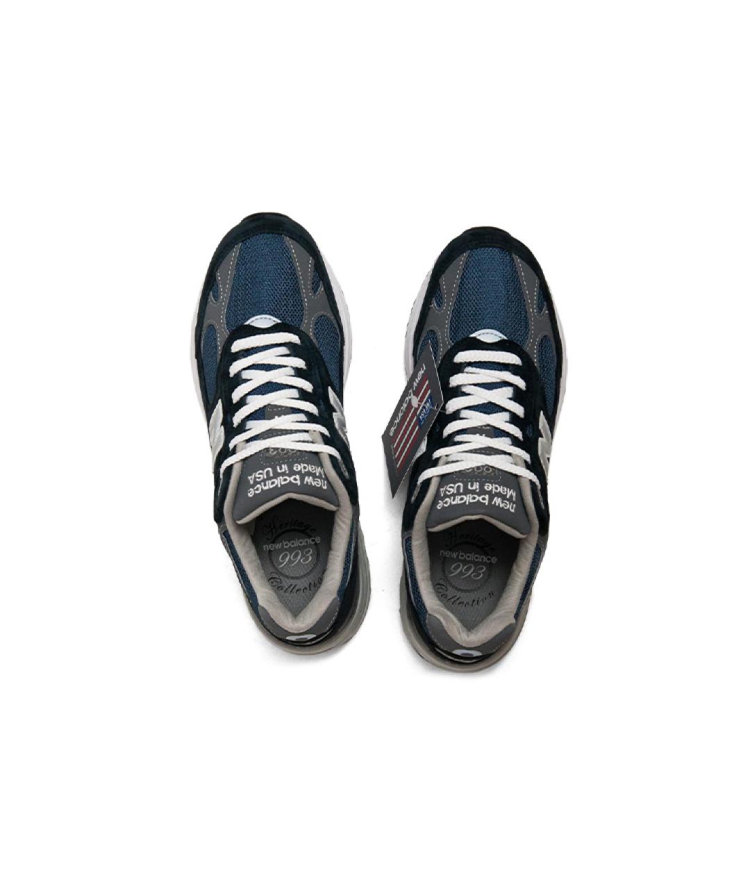 NEW BALANCE Темно-синие низкие кроссовки / кеды, фото 3