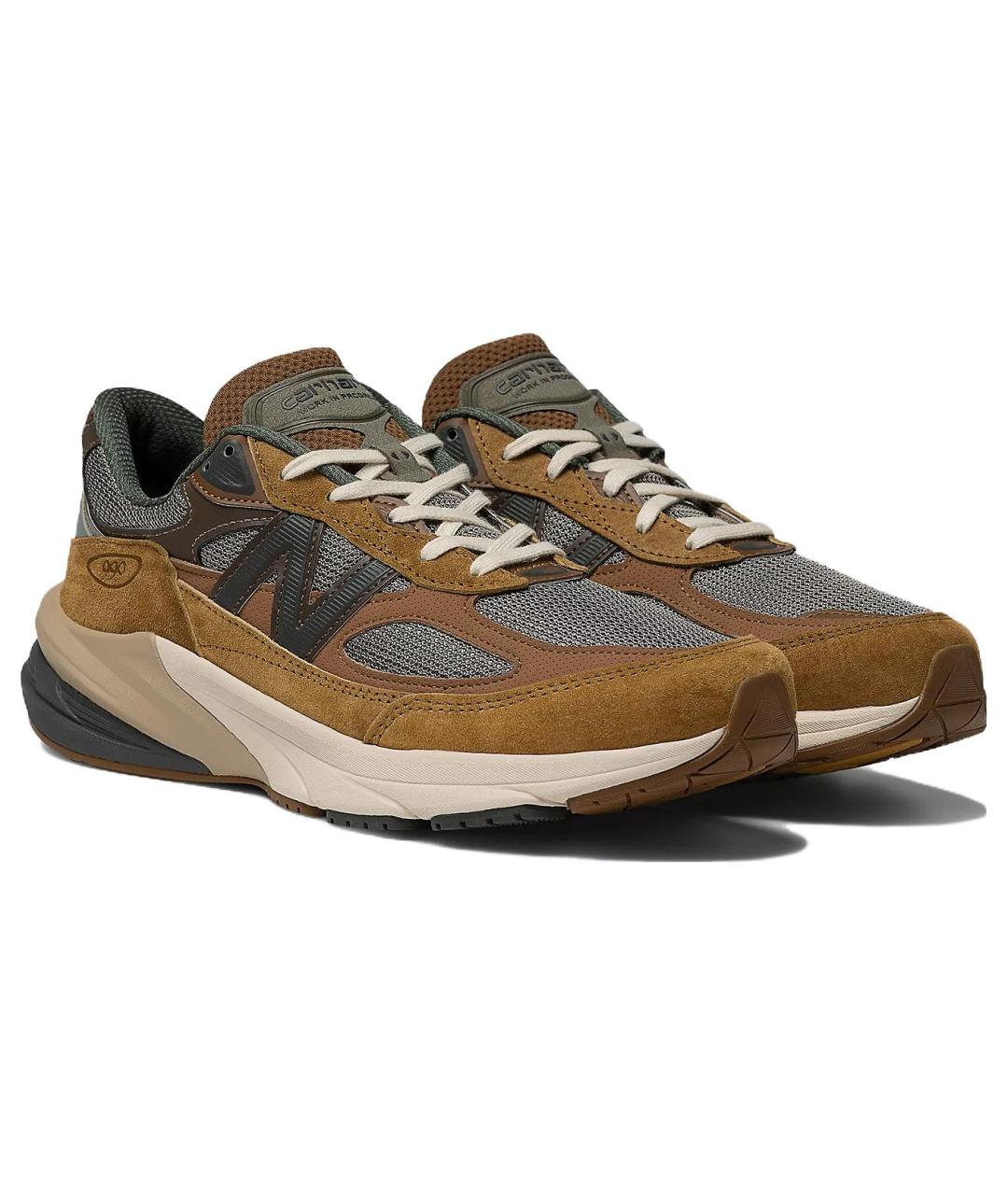 NEW BALANCE Коричневые кроссовки, фото 3