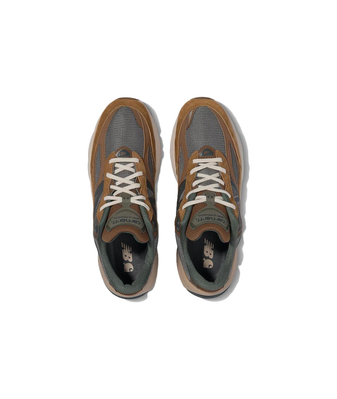NEW BALANCE Коричневые кроссовки, фото 4