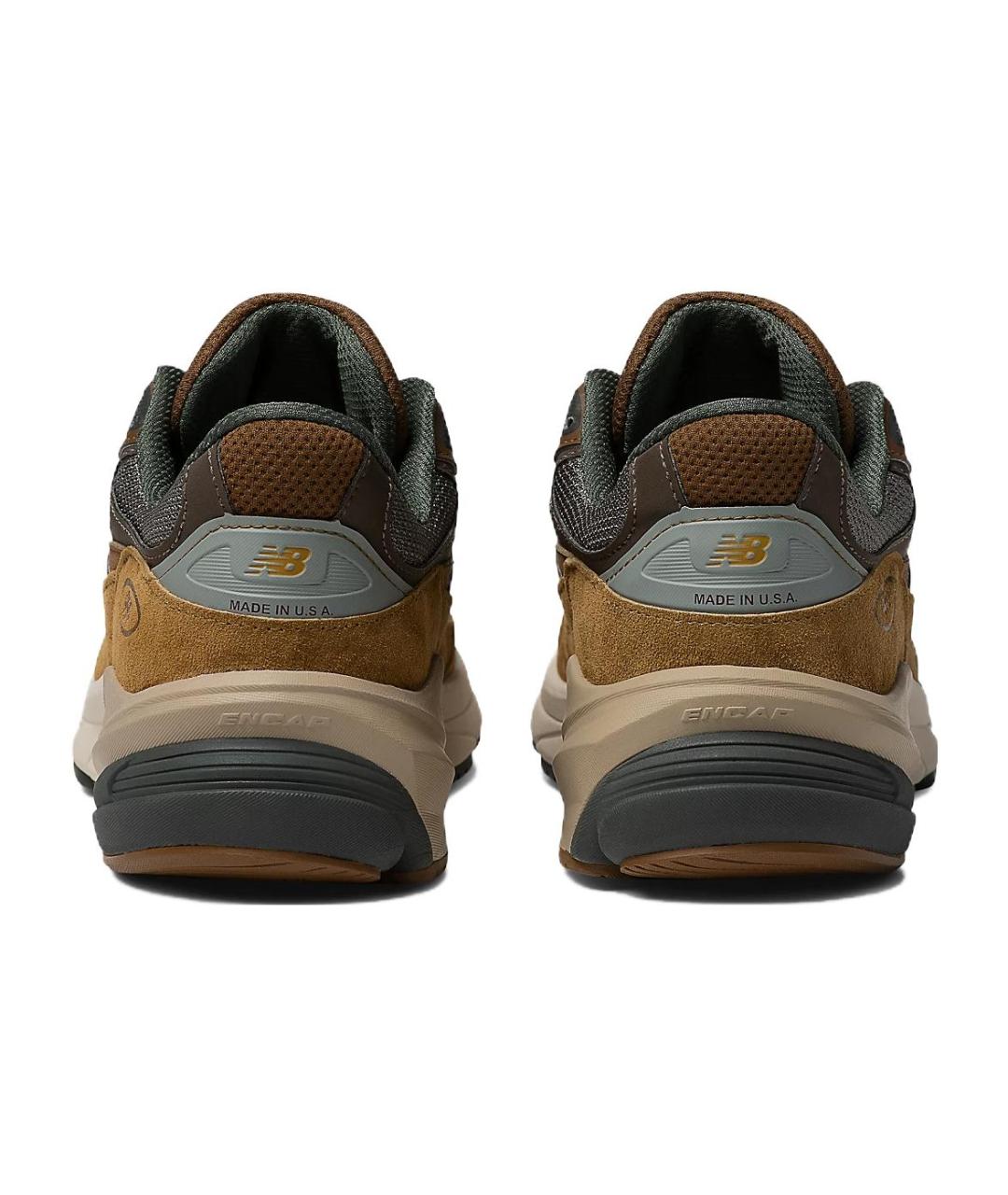NEW BALANCE Коричневые кроссовки, фото 5