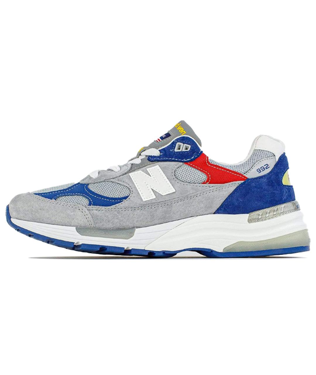 NEW BALANCE Серые низкие кроссовки / кеды, фото 2