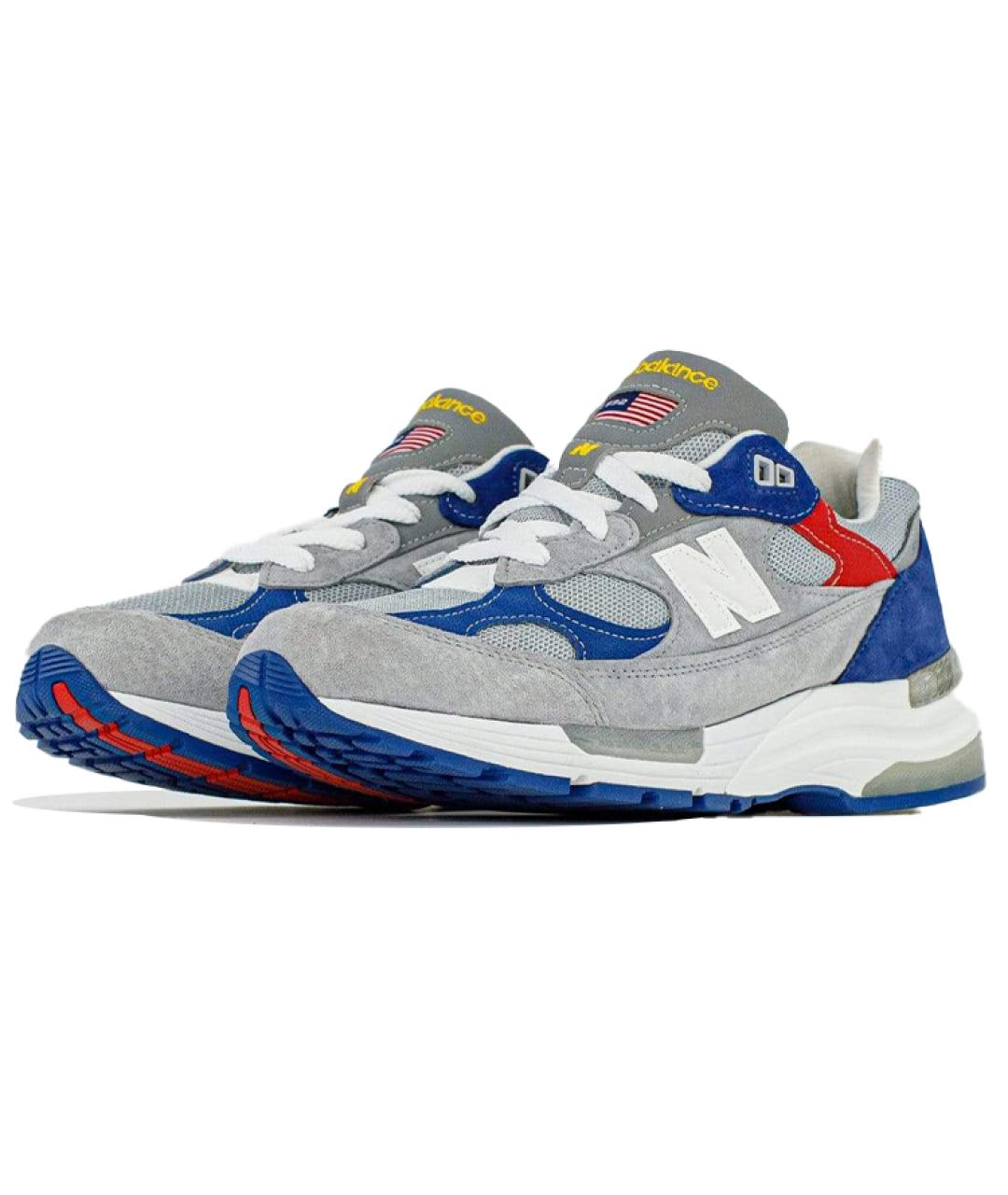 NEW BALANCE Серые низкие кроссовки / кеды, фото 3